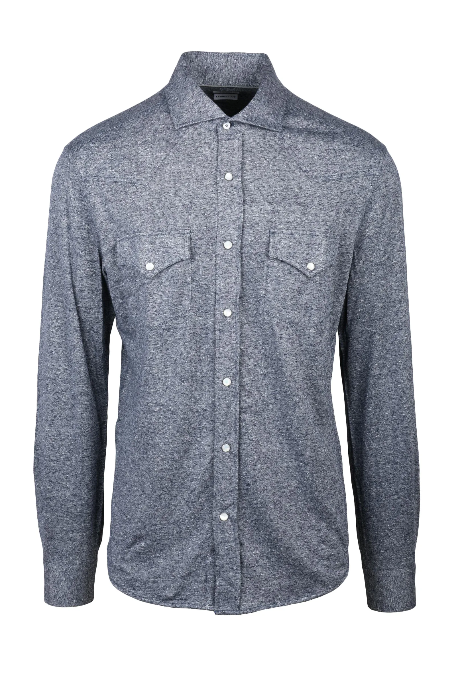 Camicia in Maglia Blu