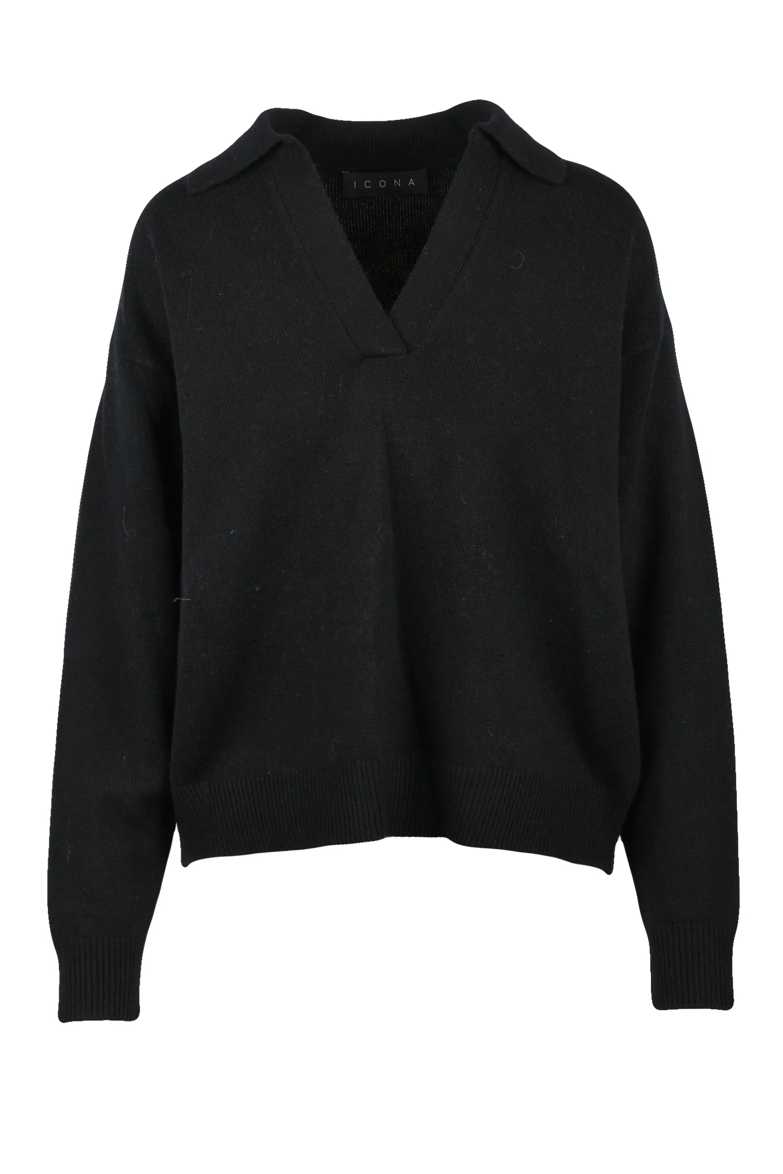 Maglia a Polo Nero