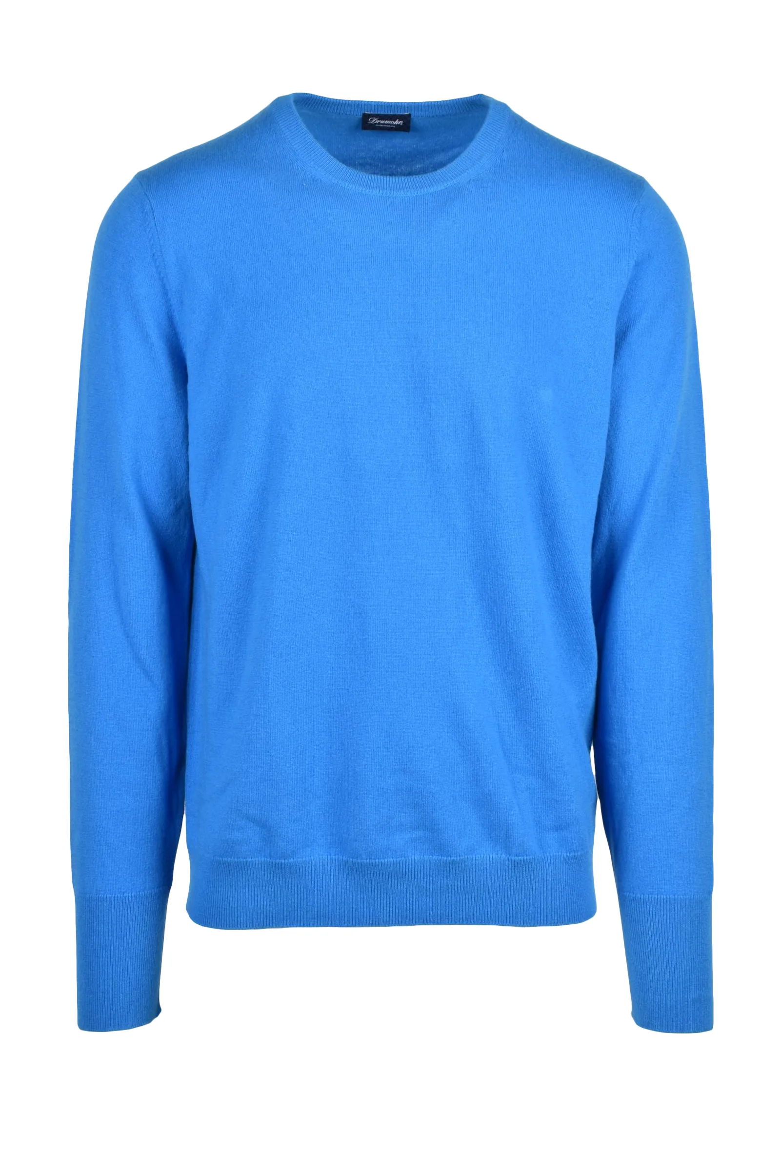 Pullover Girocollo Azzurro