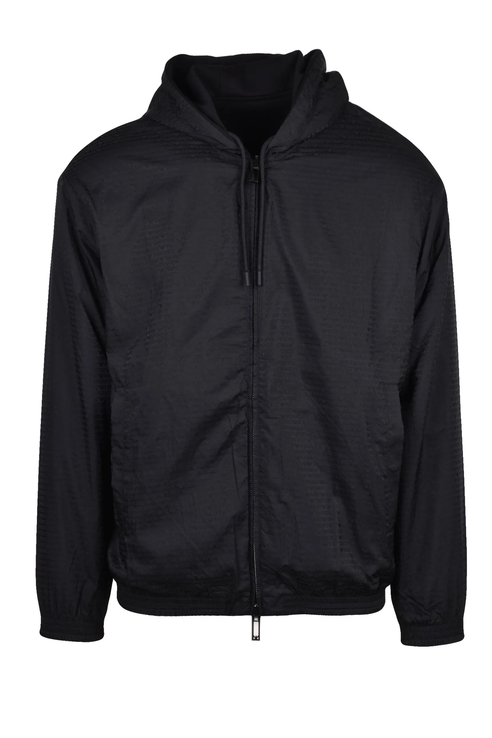 Felpagiubbotto con Zip Nero
