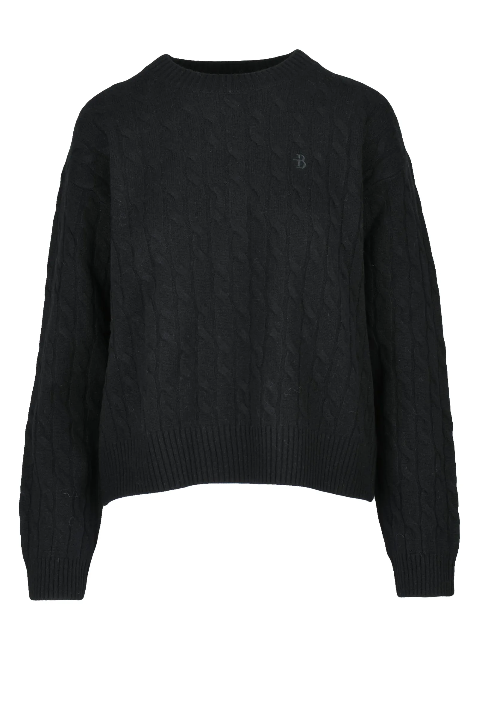 Maglia Pullover Girocollo Nero