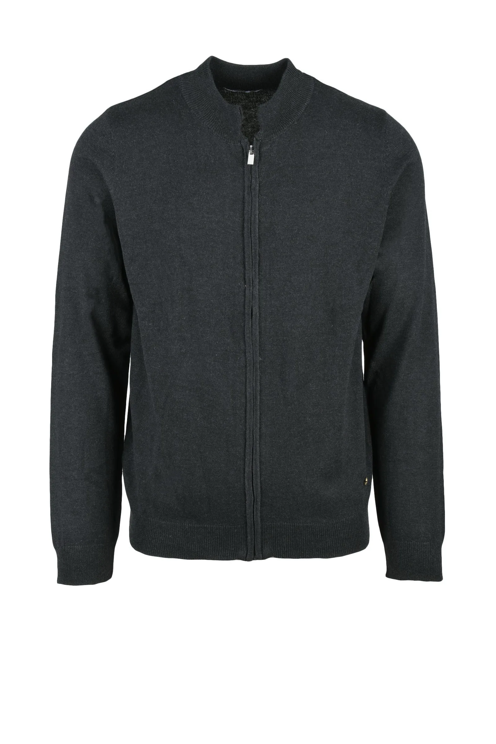 Havana & Co. Cardigan con Zip Grigio