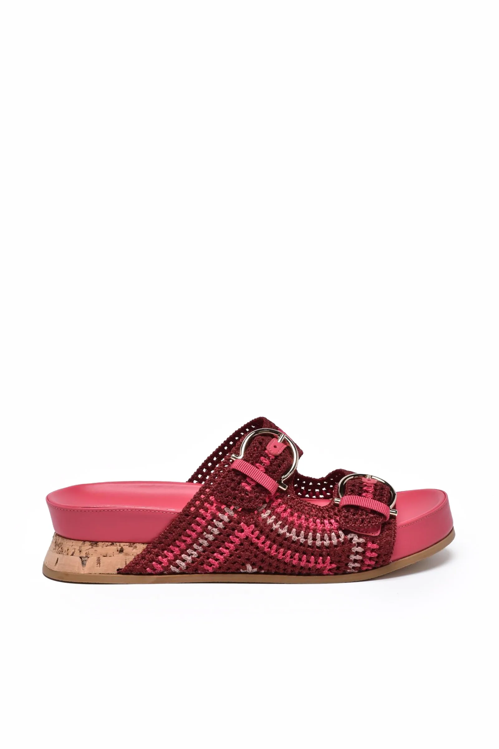 Sandalo Shaula Zeppa Rosa
