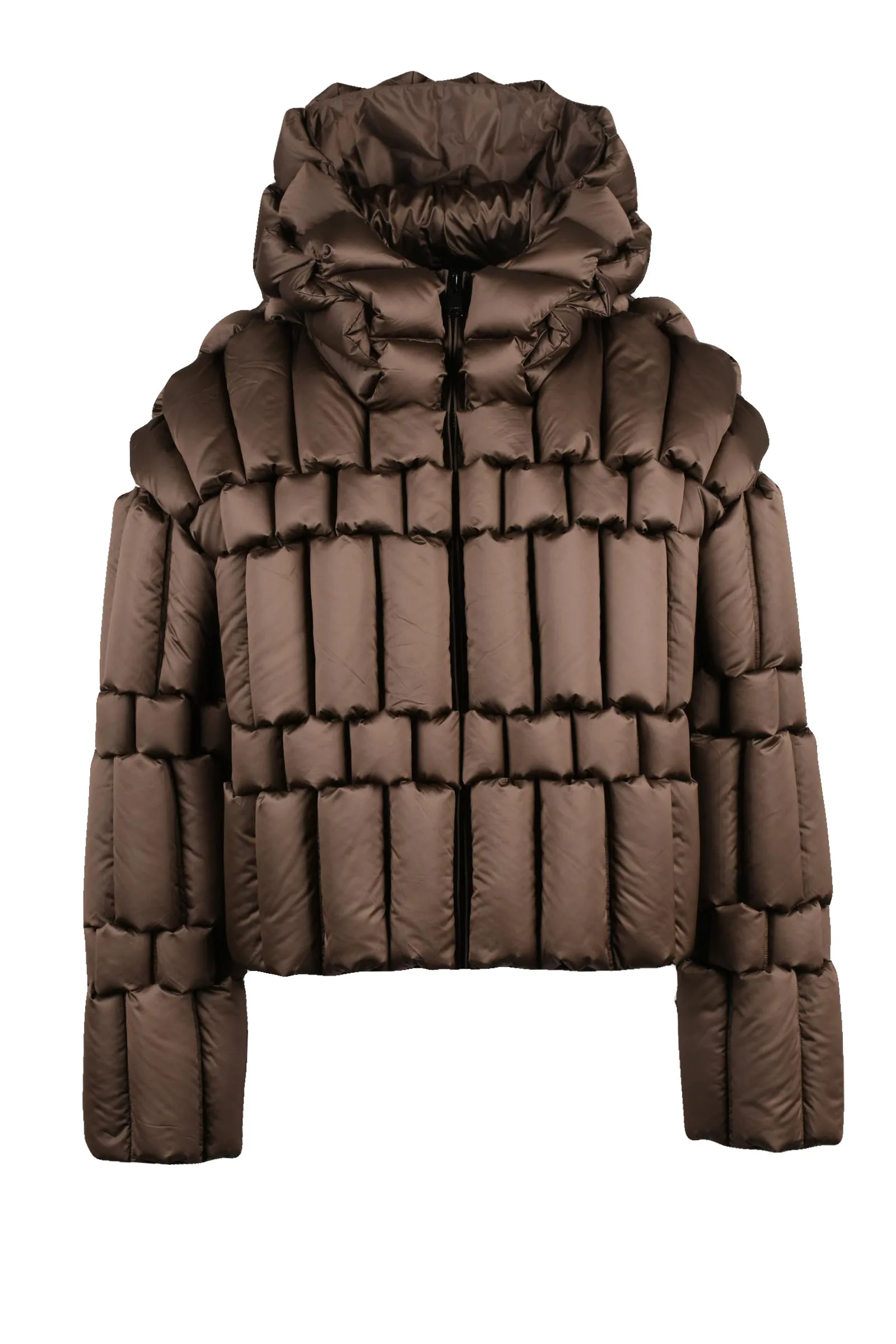 Piumino Donna Marrone