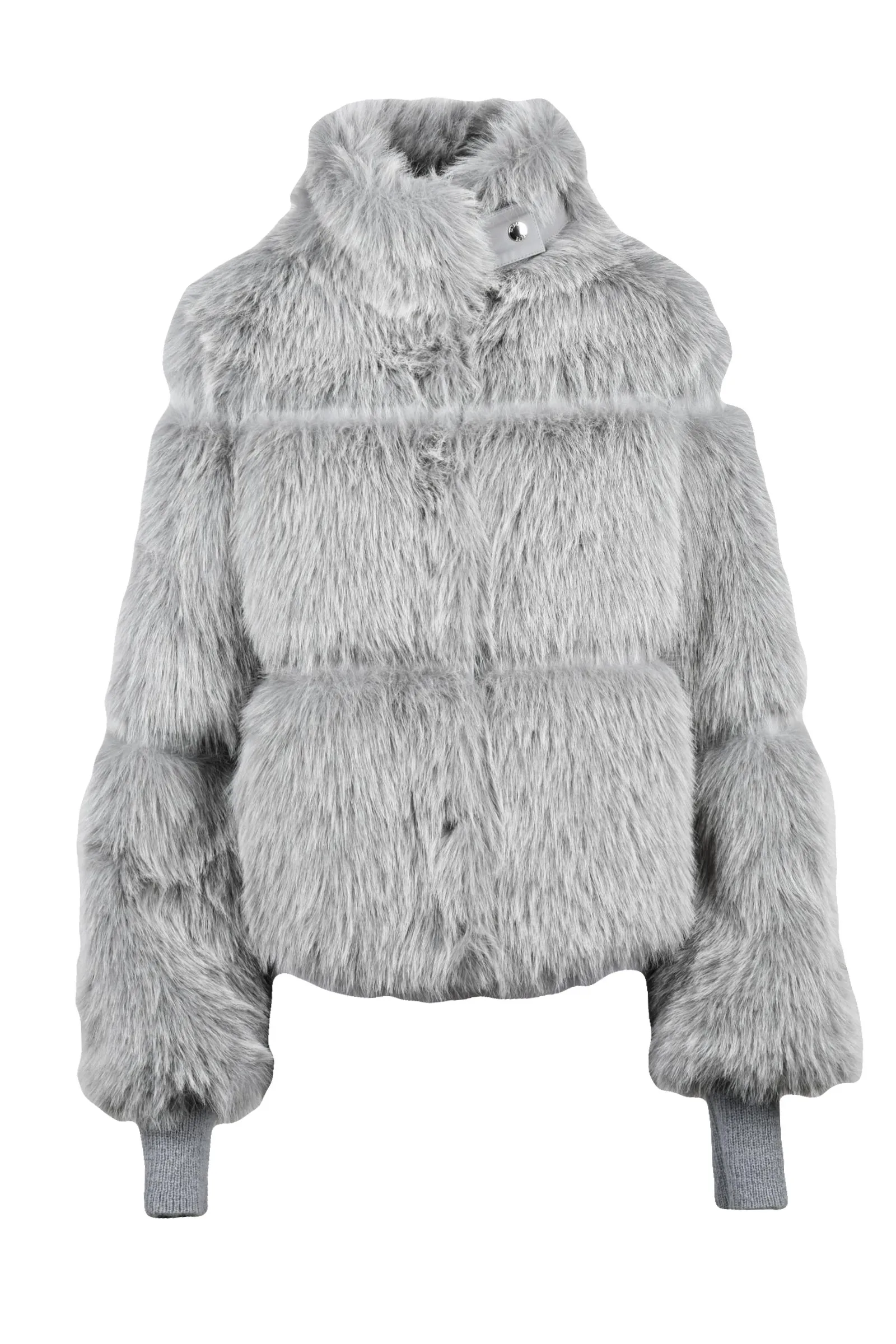 Giubbotto Ecopelliccia Grigio