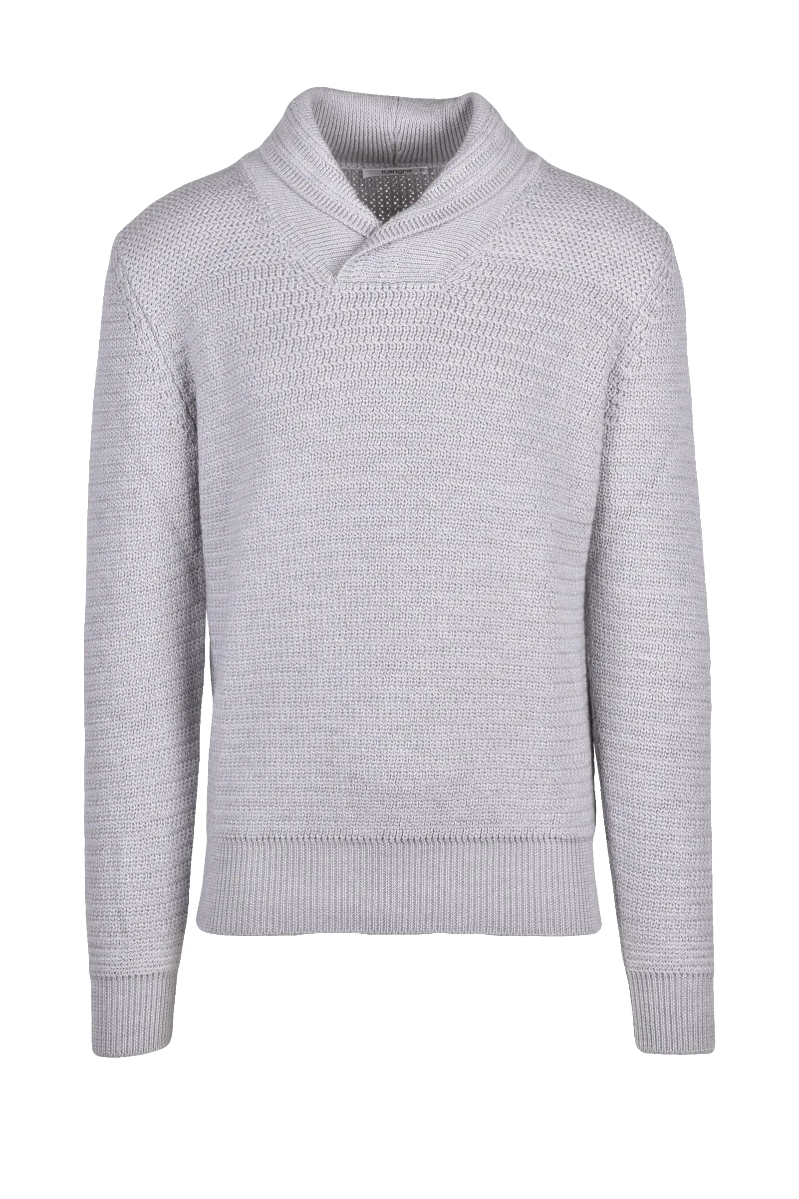 Maglione Sciallato Grigio