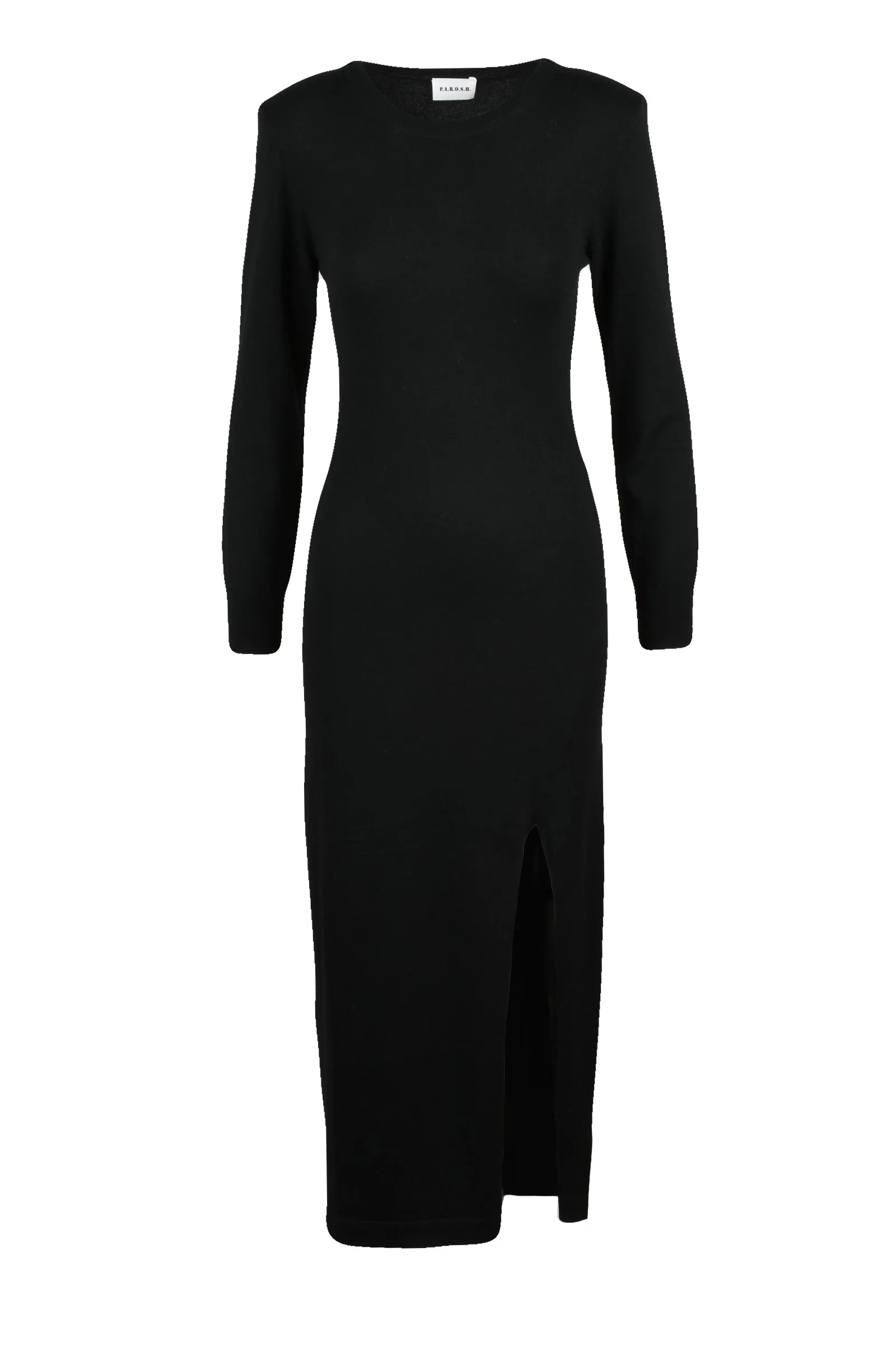 Abito in Maglia Nero