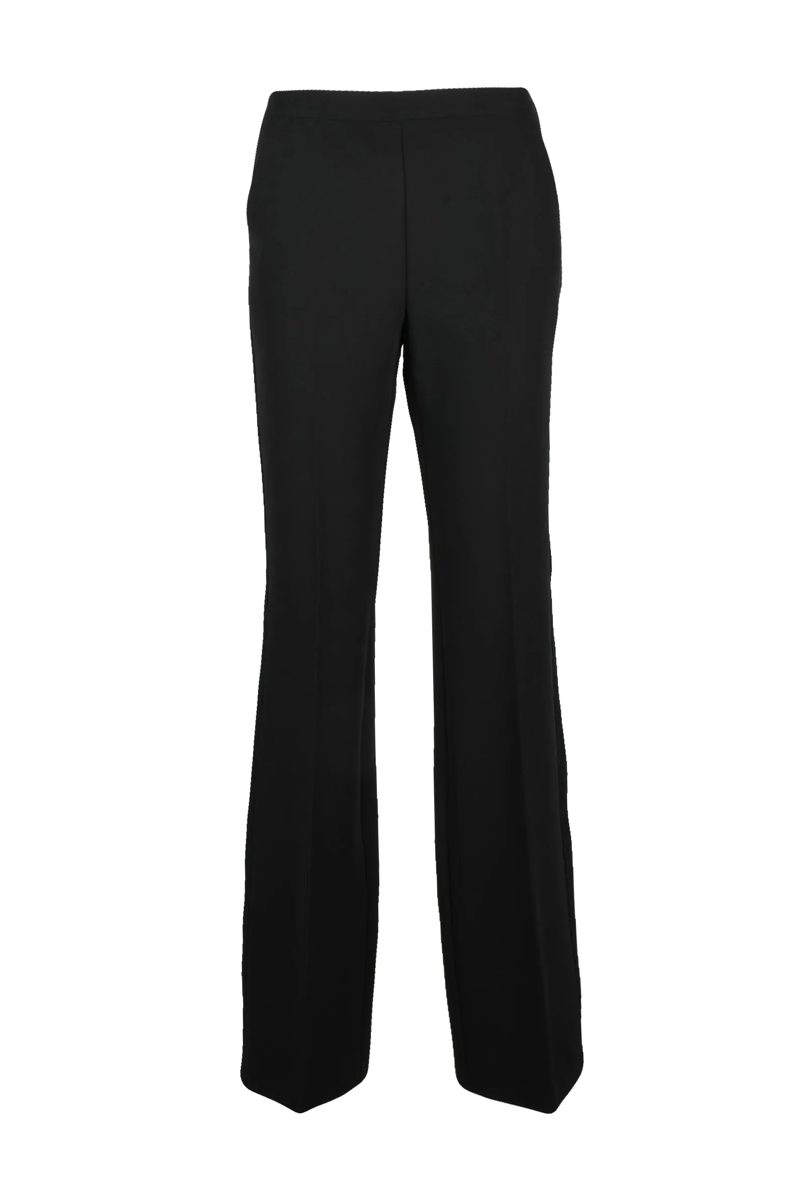 Pantalone con banda in pizzo Nero
