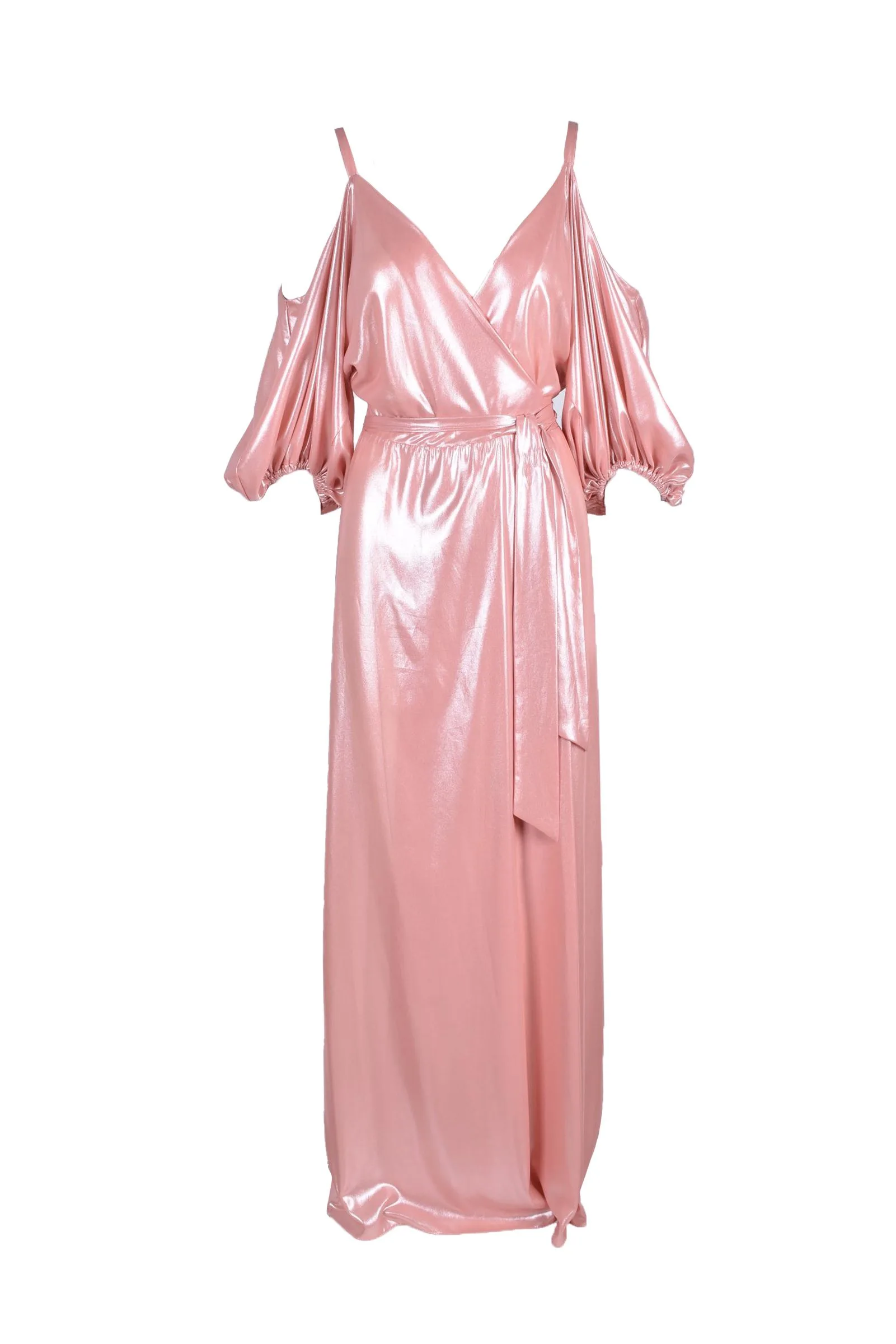 Abito Lungo Donna Rosa