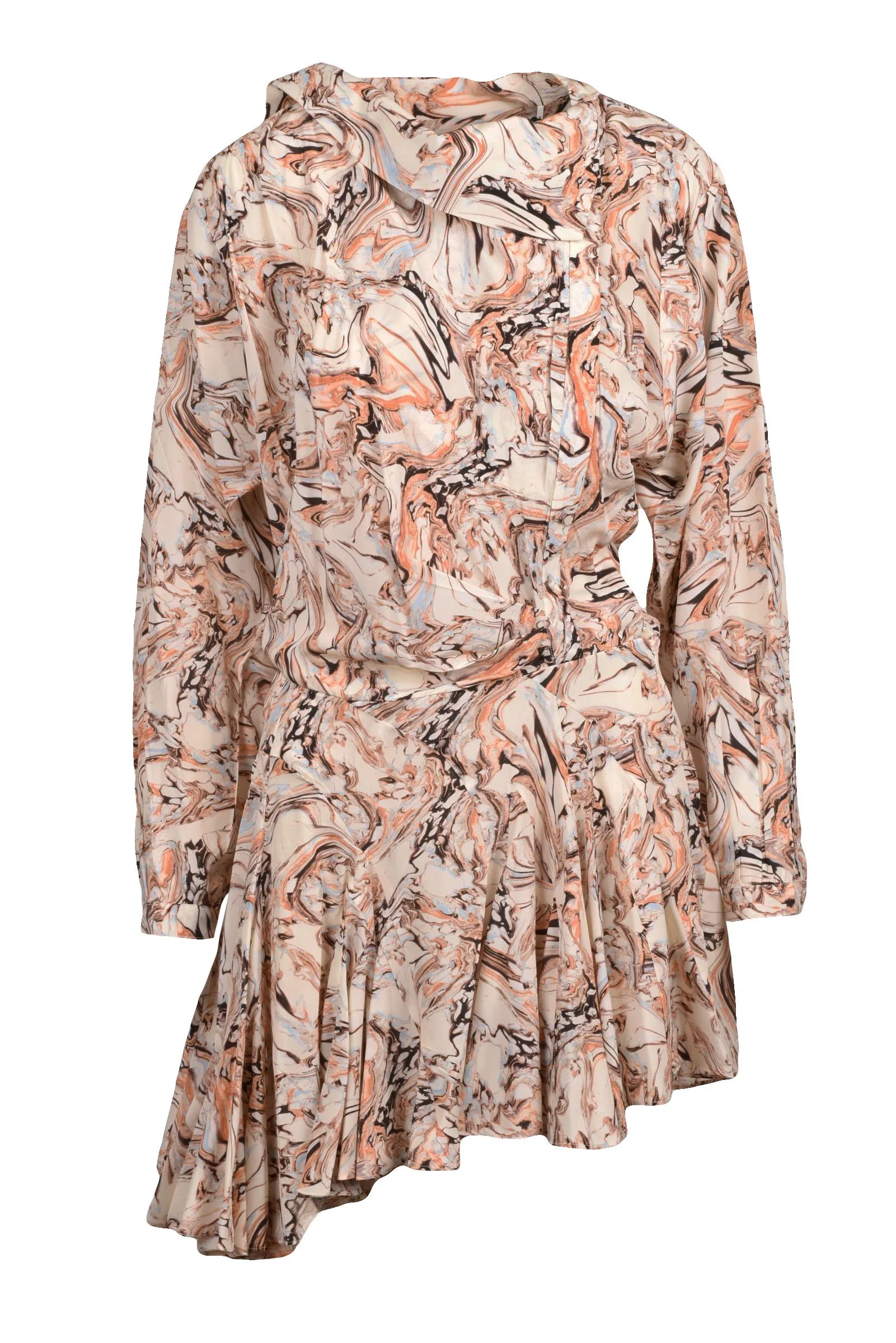 Abito Chiffon Beige