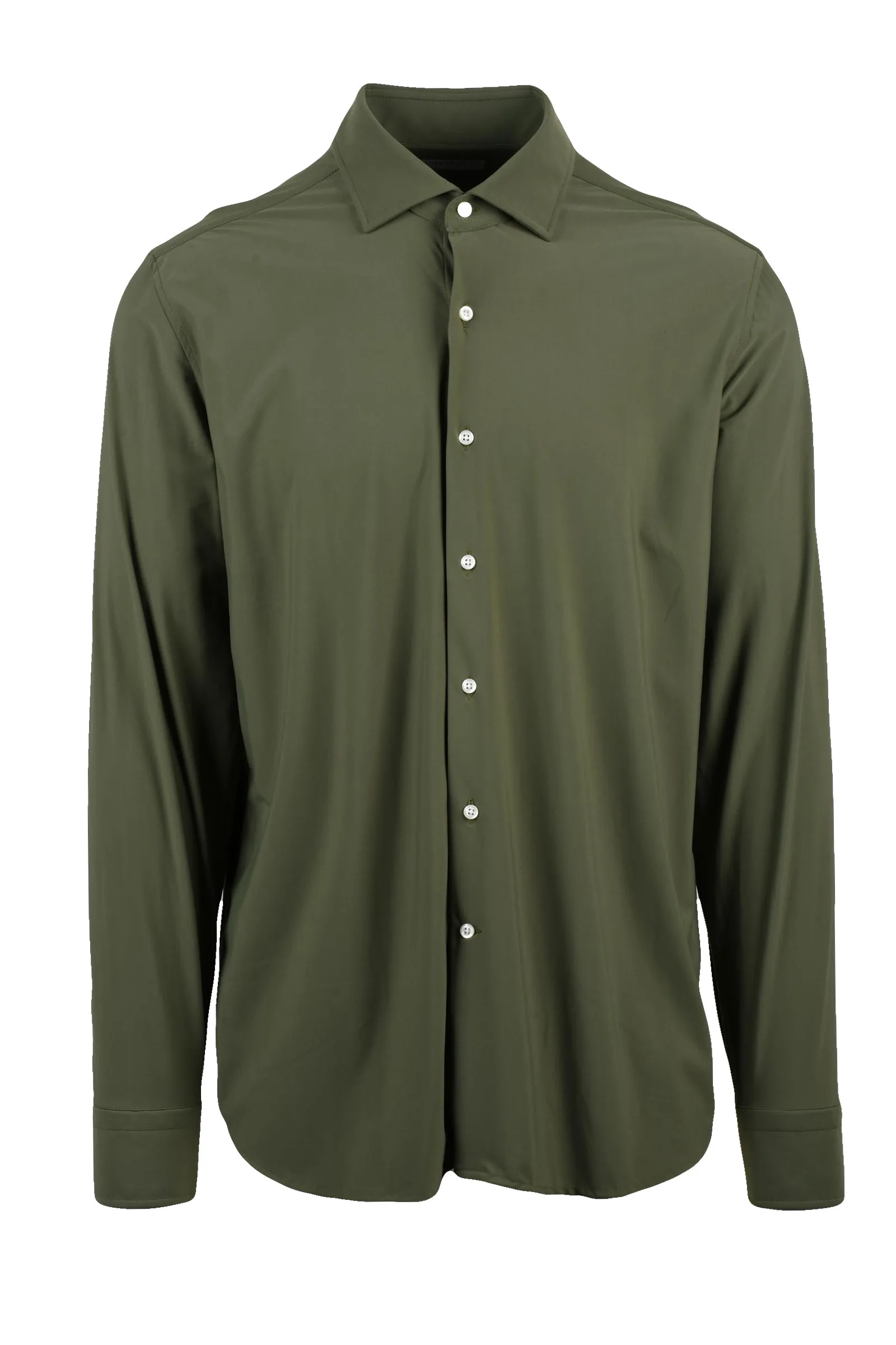 Camicia Stretch Verde