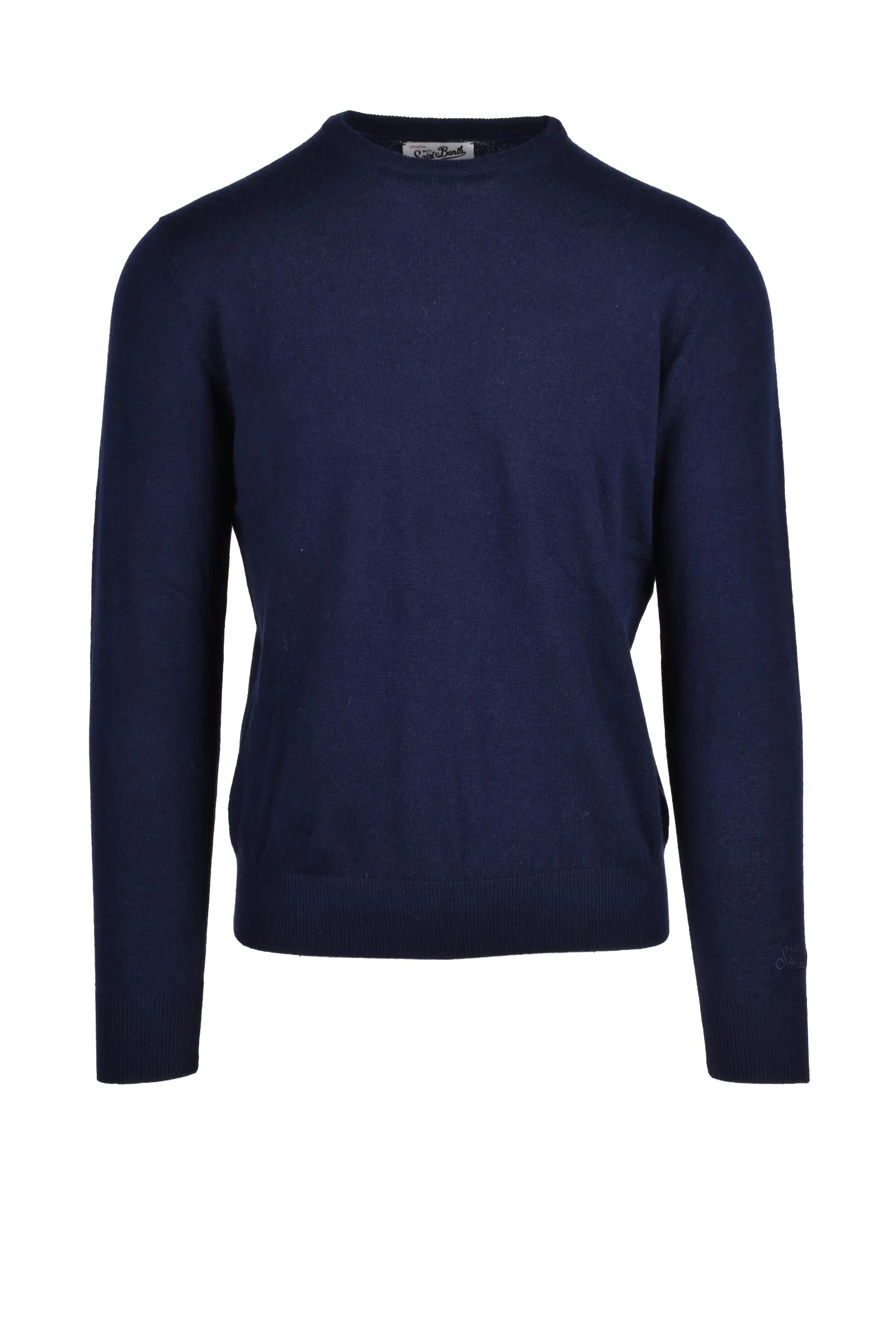 Pullover Girocollo Blu