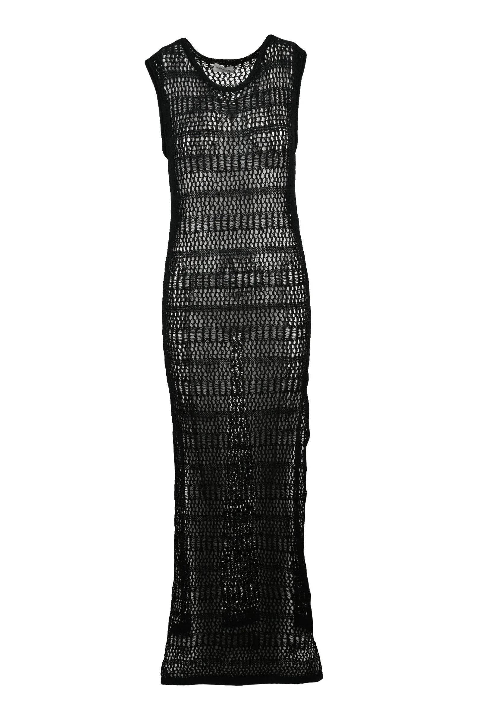 Abito Lungo Tricot Nero