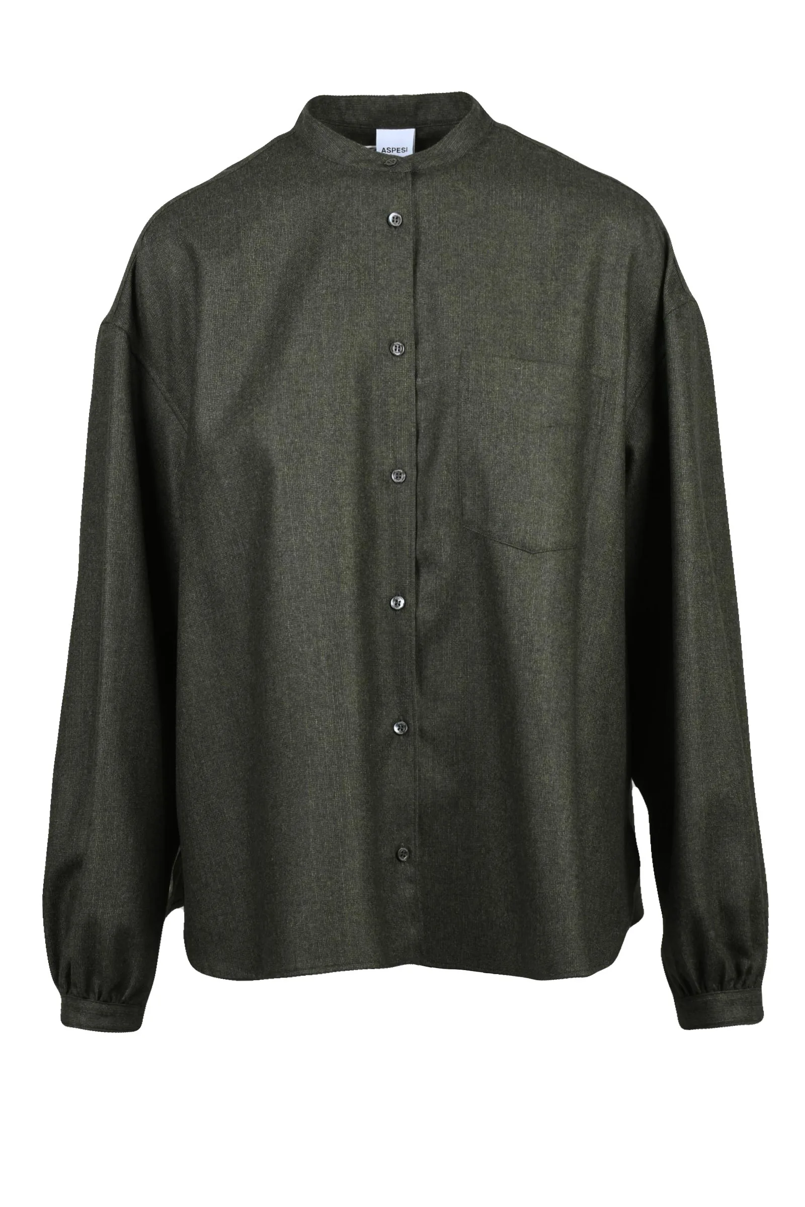 Camicia Coreana Verde