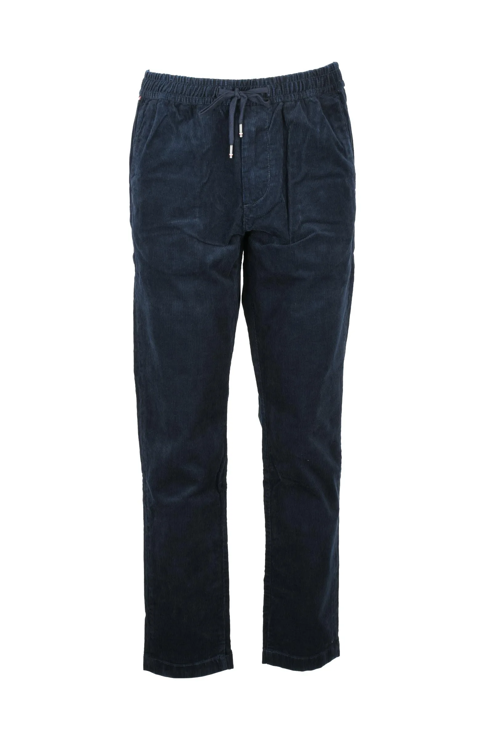 Pantalone Chino in Velluto Blu