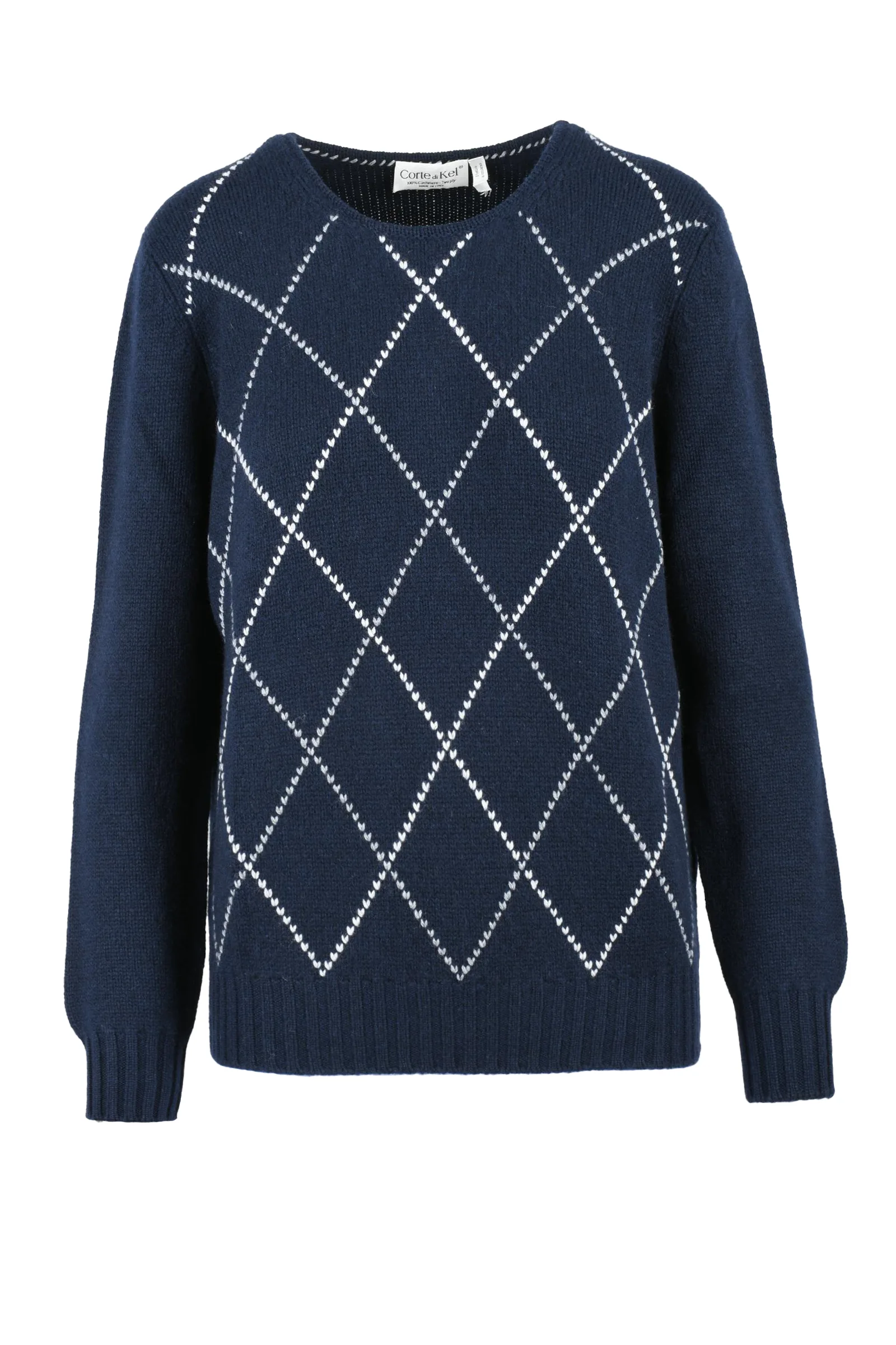 Maglia Pullover Girocollo Multicolore