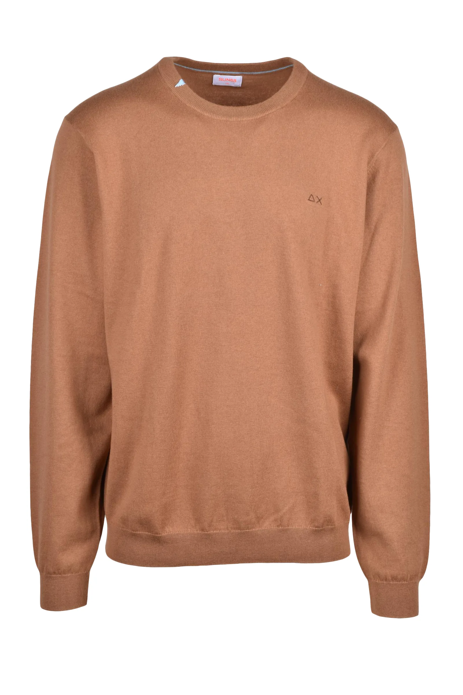Pullover Girocollo Marrone