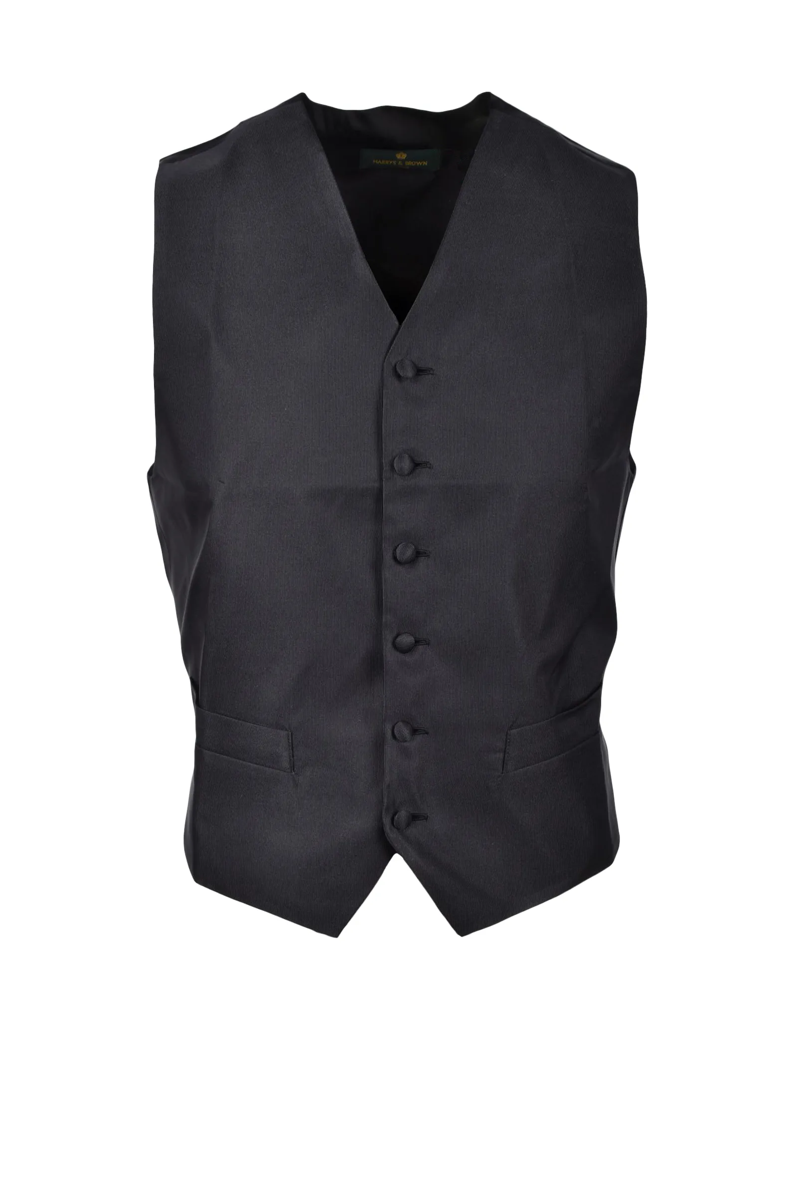 Gilet in Seta Nero
