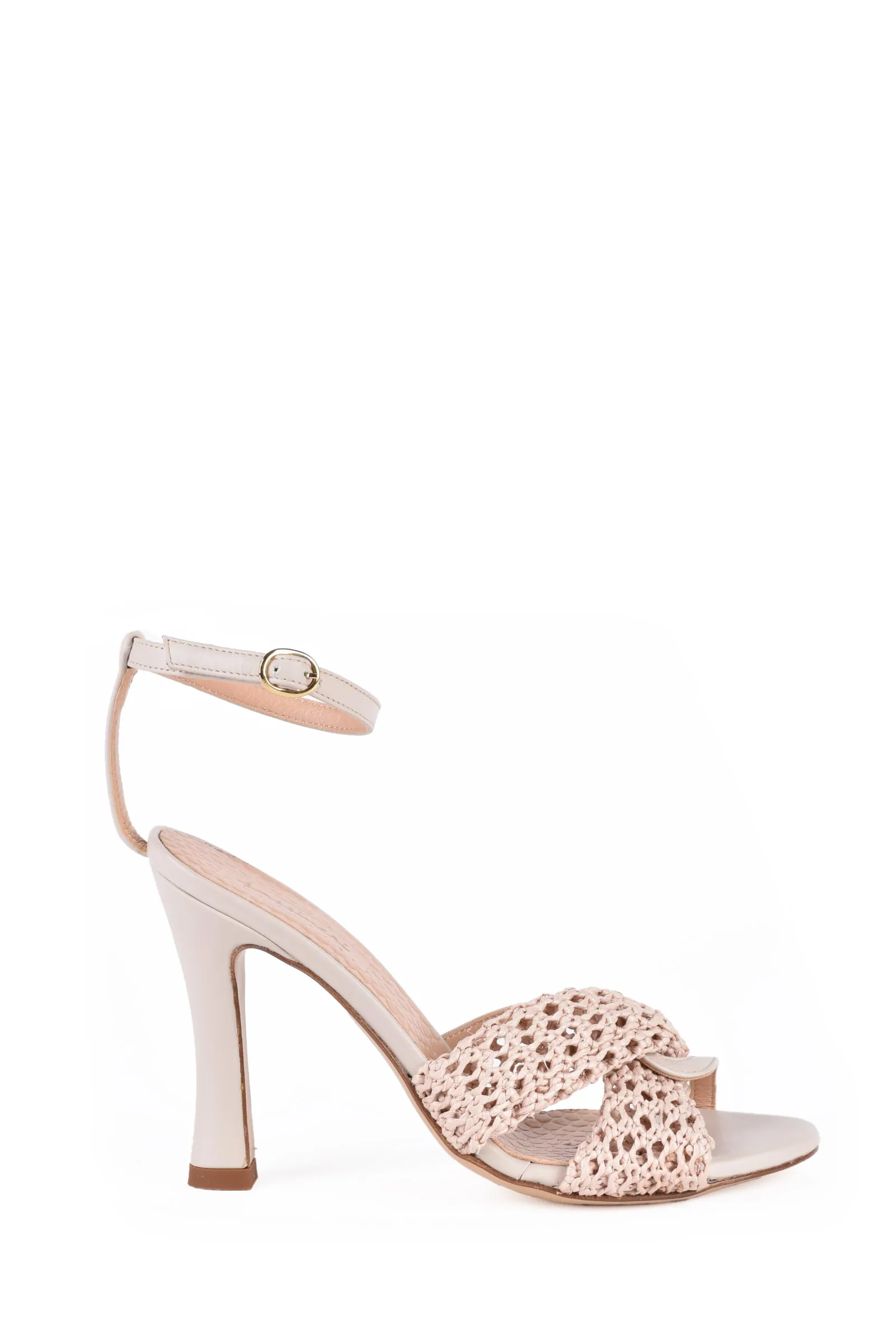 Sandalo Tacco 10 Beige