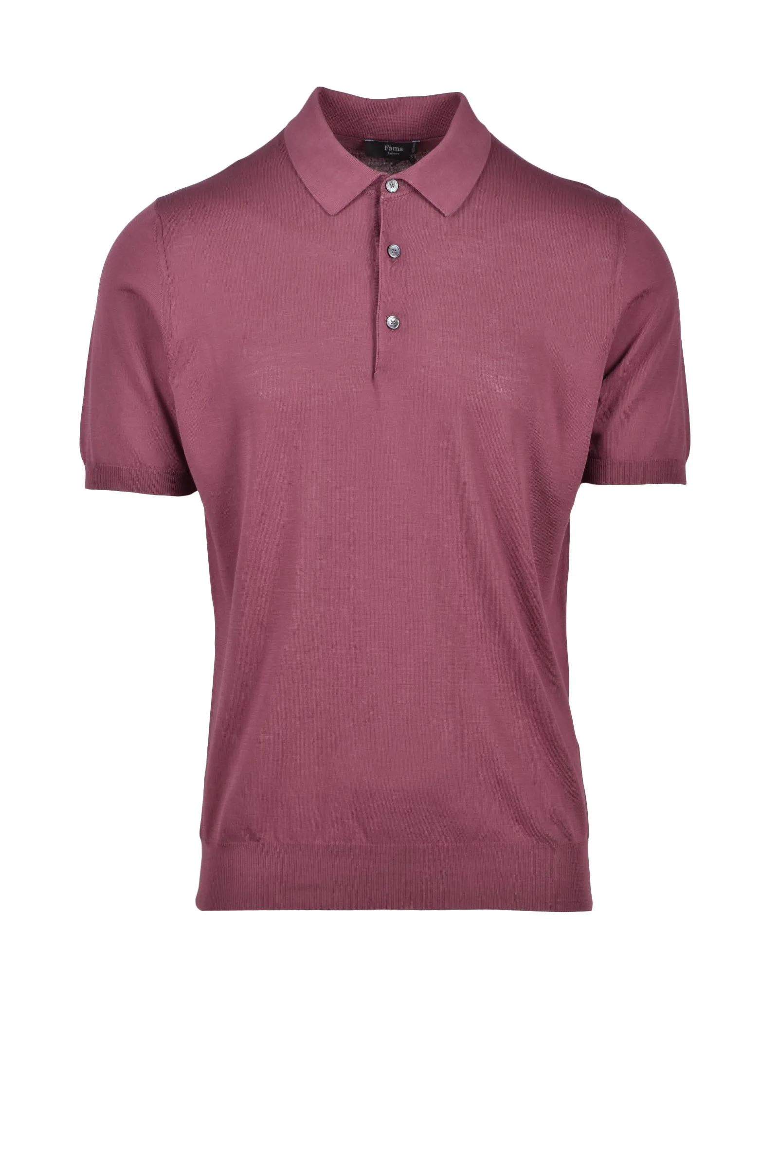 Maglia a Polo Rosa