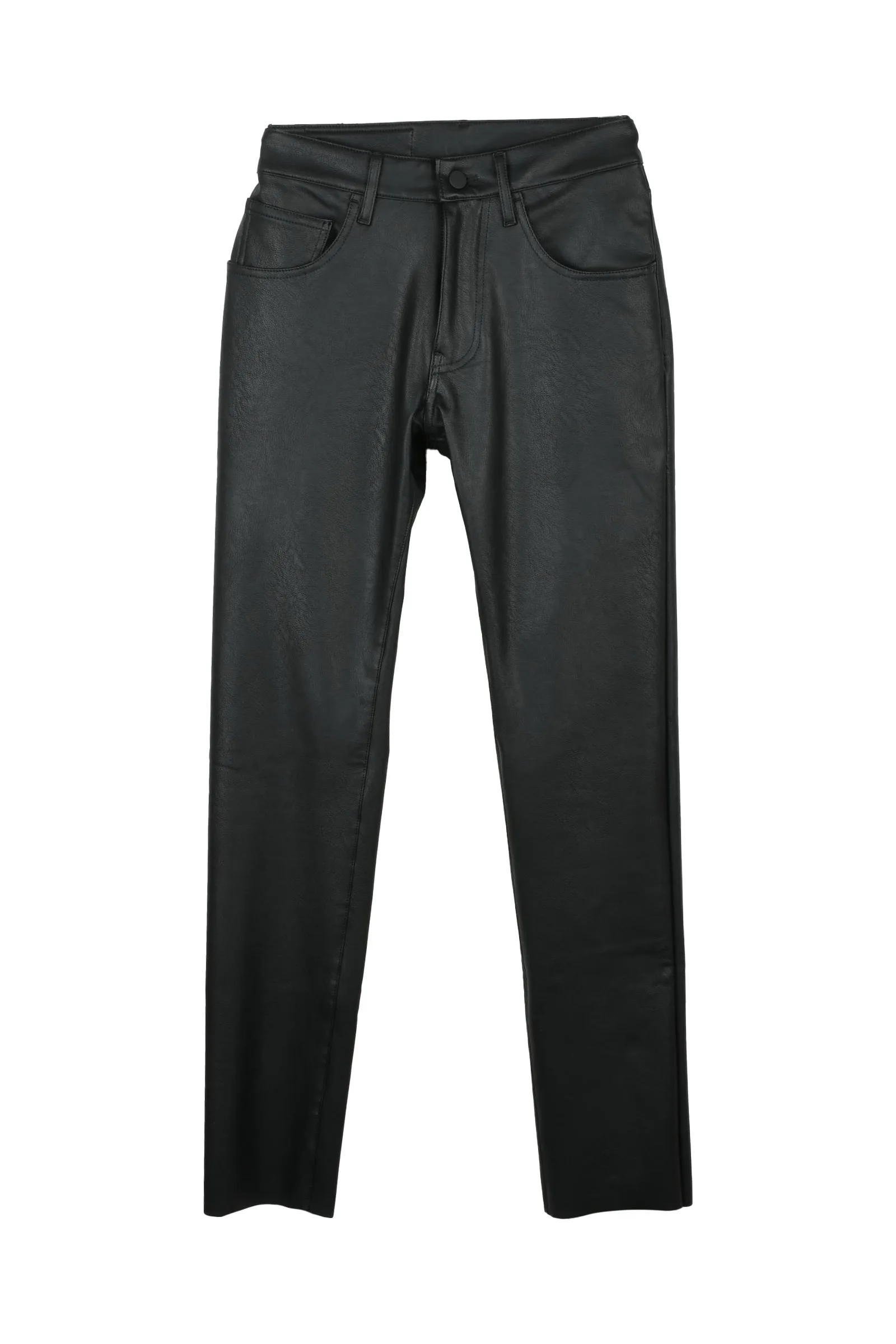 Pantalone in Ecopelle Nero