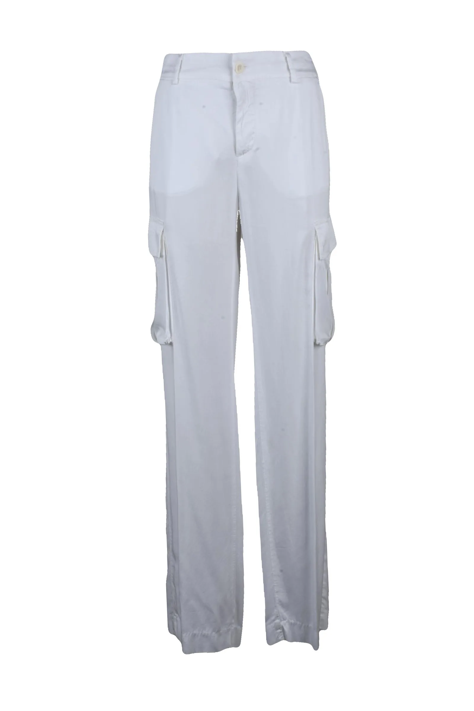 Pantalone Cargo Bianco