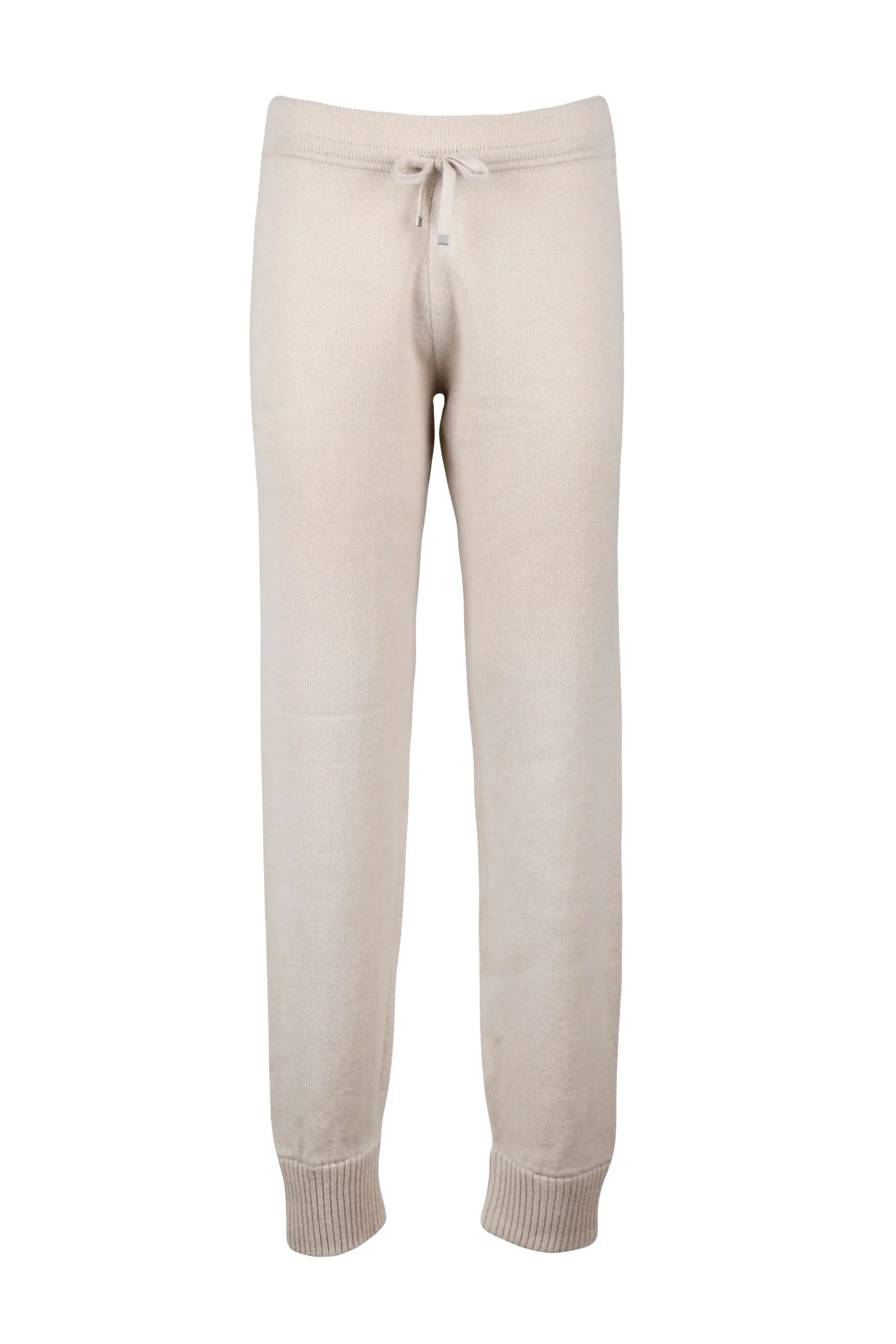 Pantalone in maglia Beige