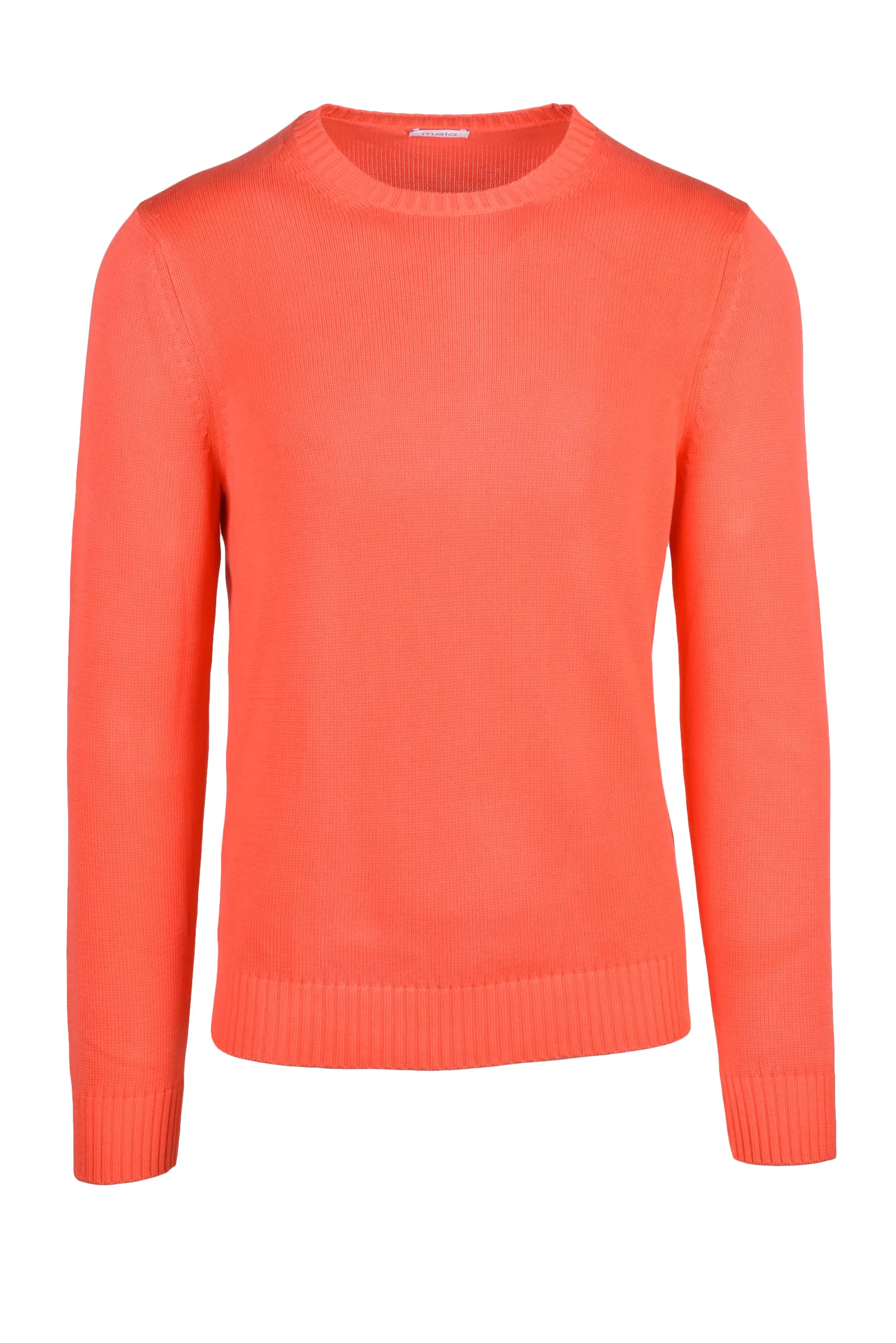 Pullover Girocollo Arancione