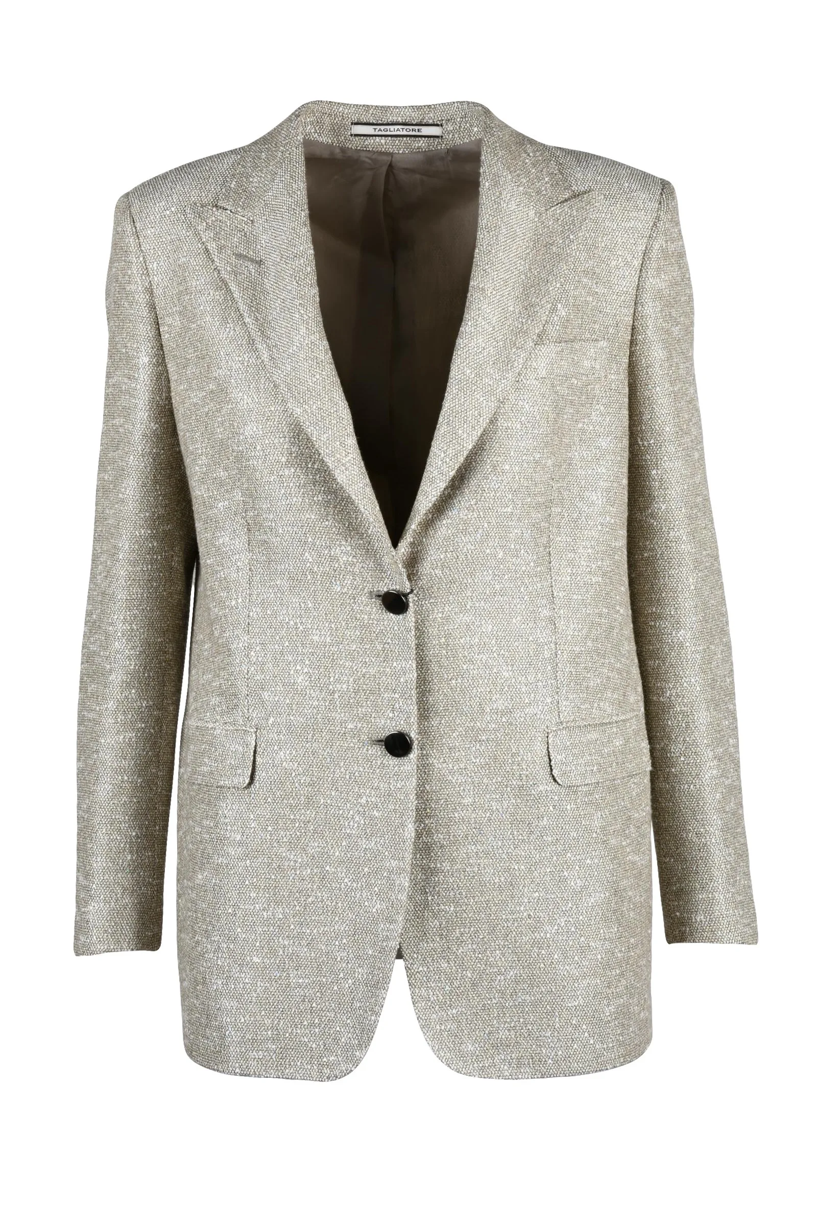 Giacca Bertha Stondata Beige