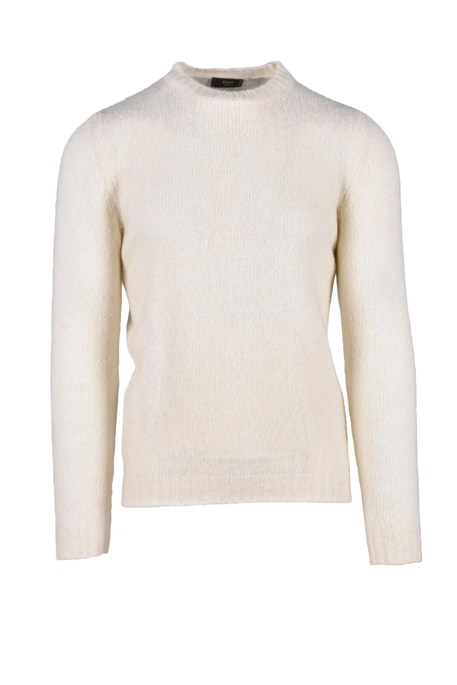 Maglia a Girocollo Bianco