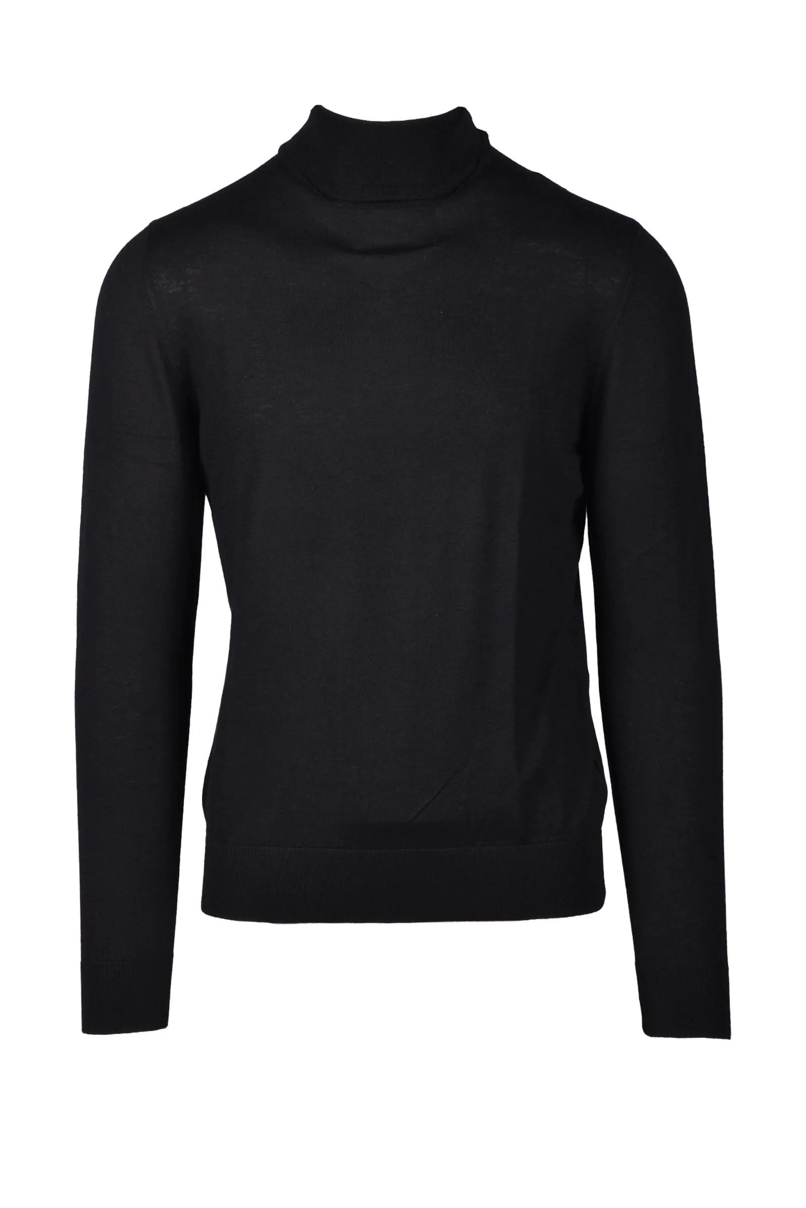 Maglia a Collo Alto Nero