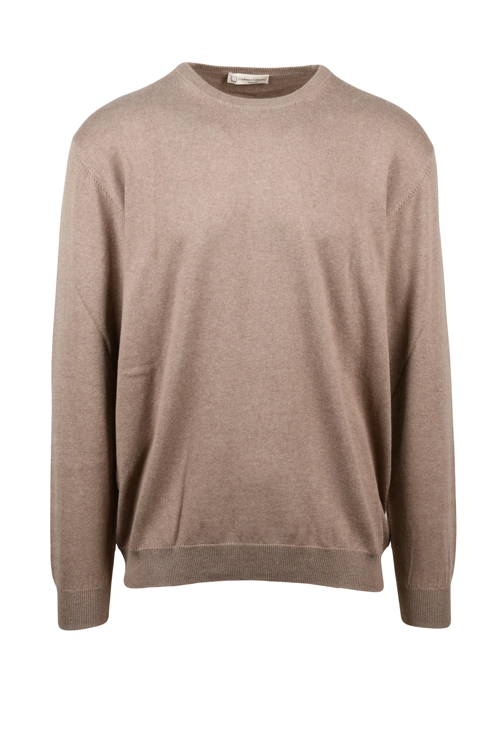 Pullover Girocollo Beige