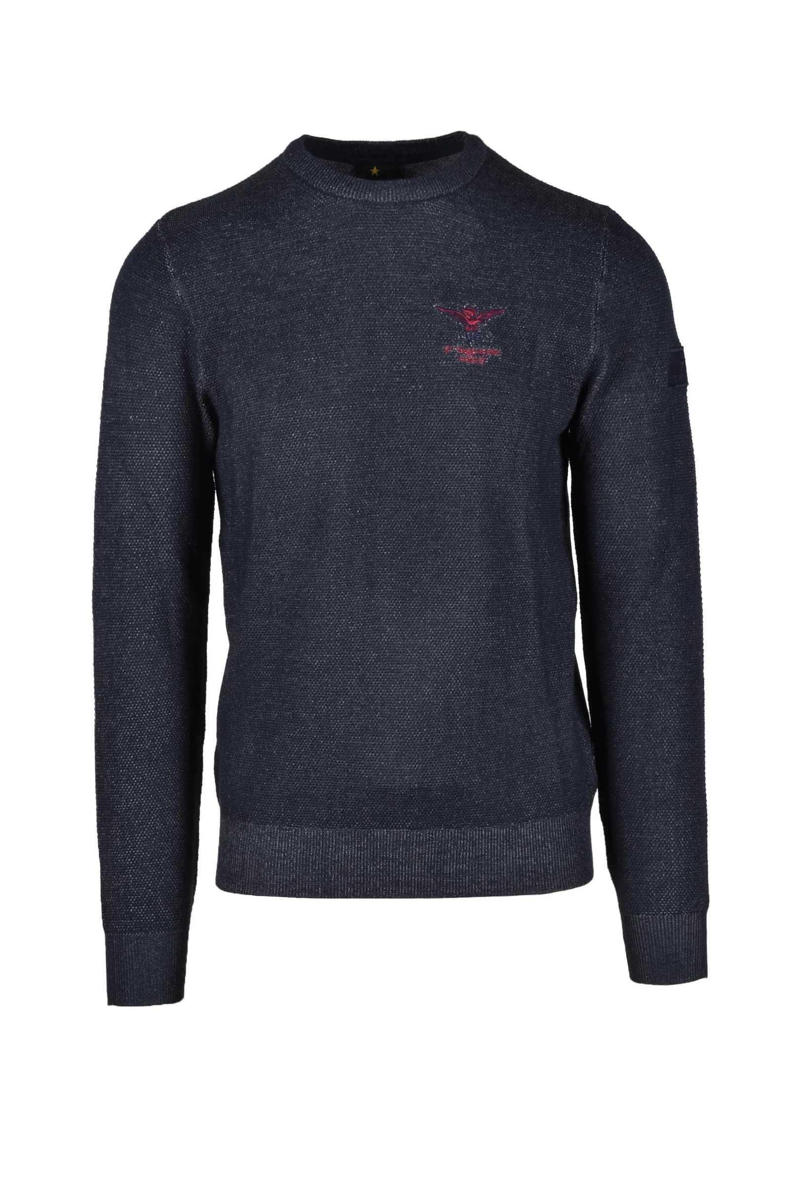 Maglia a Girocollo Blu