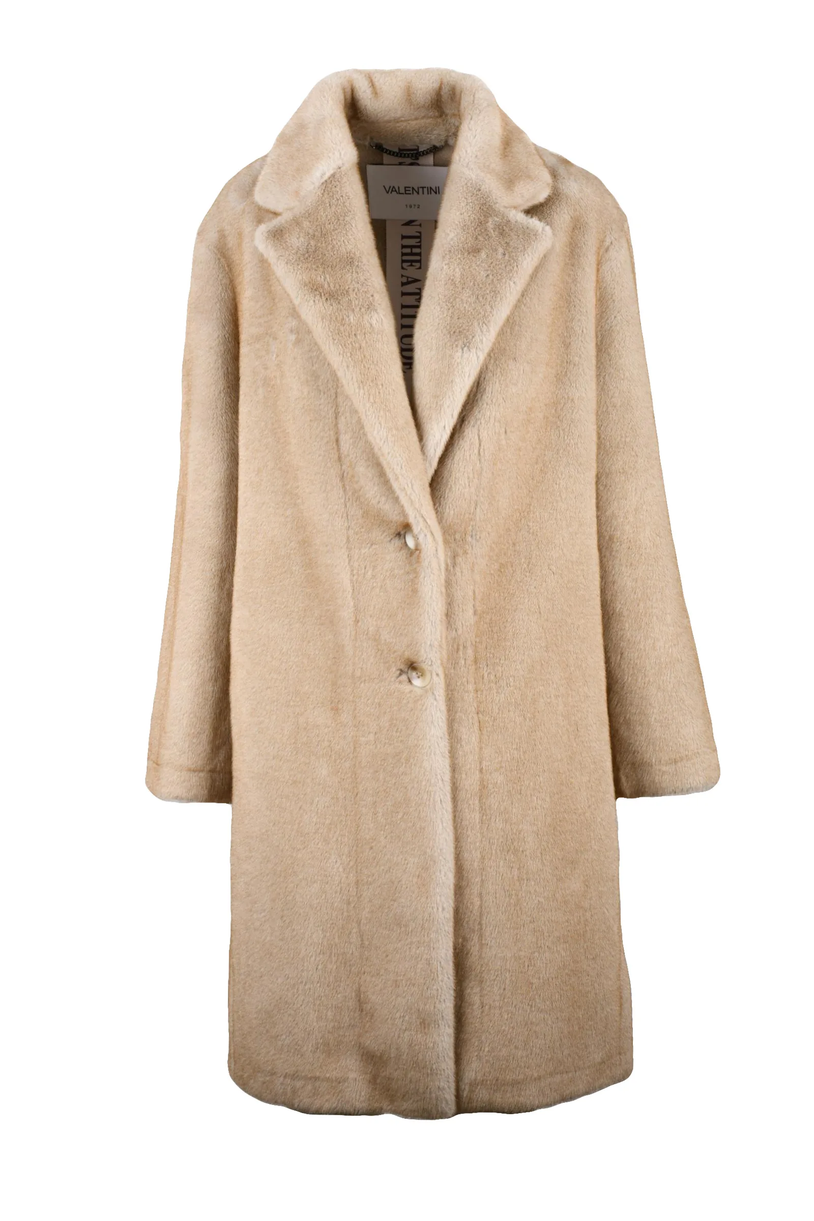 Giacca Ecopelliccia Beige