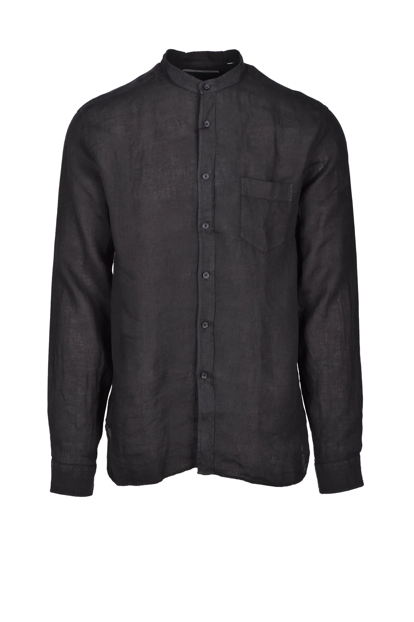 Camicia in Lino Nero