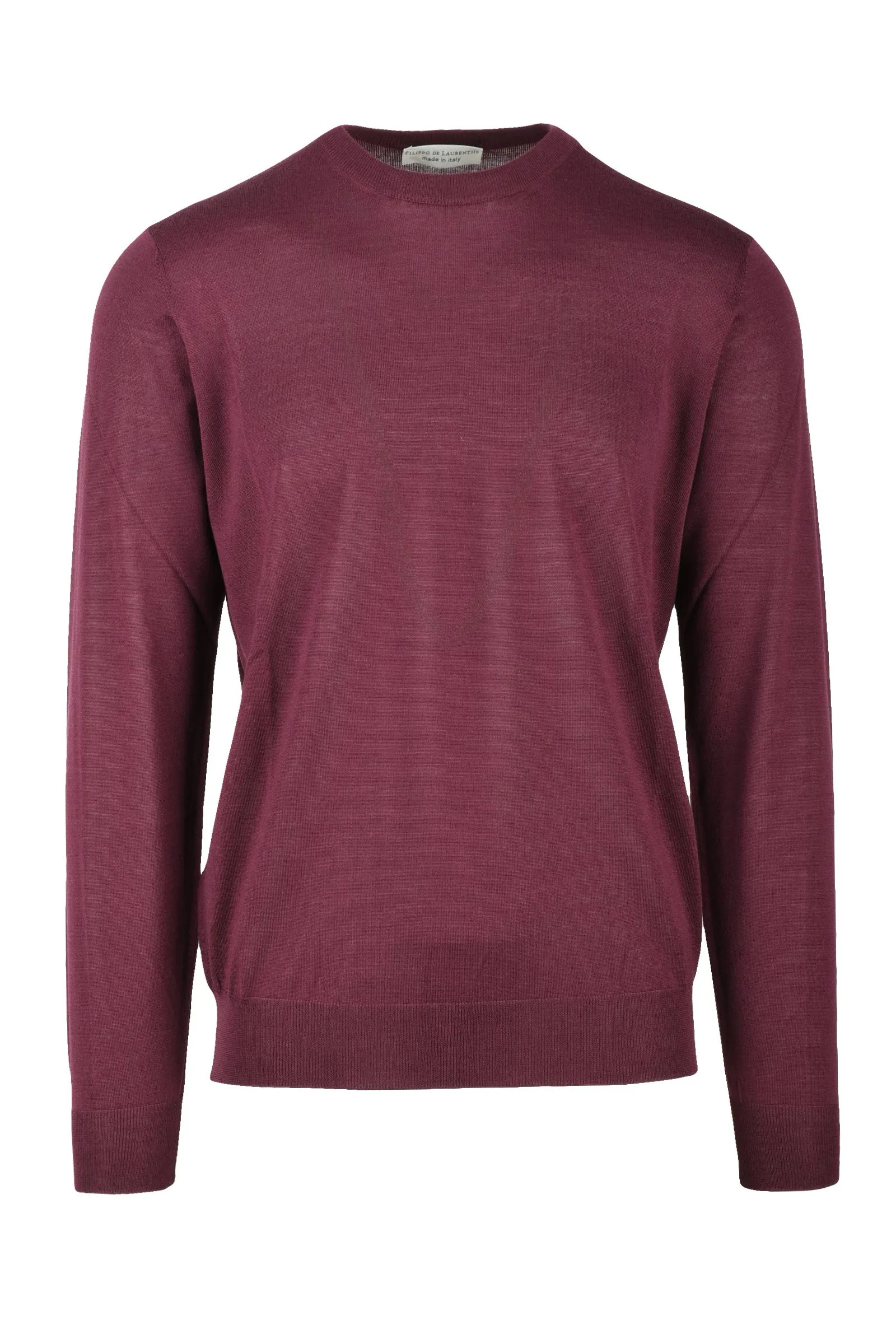 Maglia Pullover Girocollo Rosso