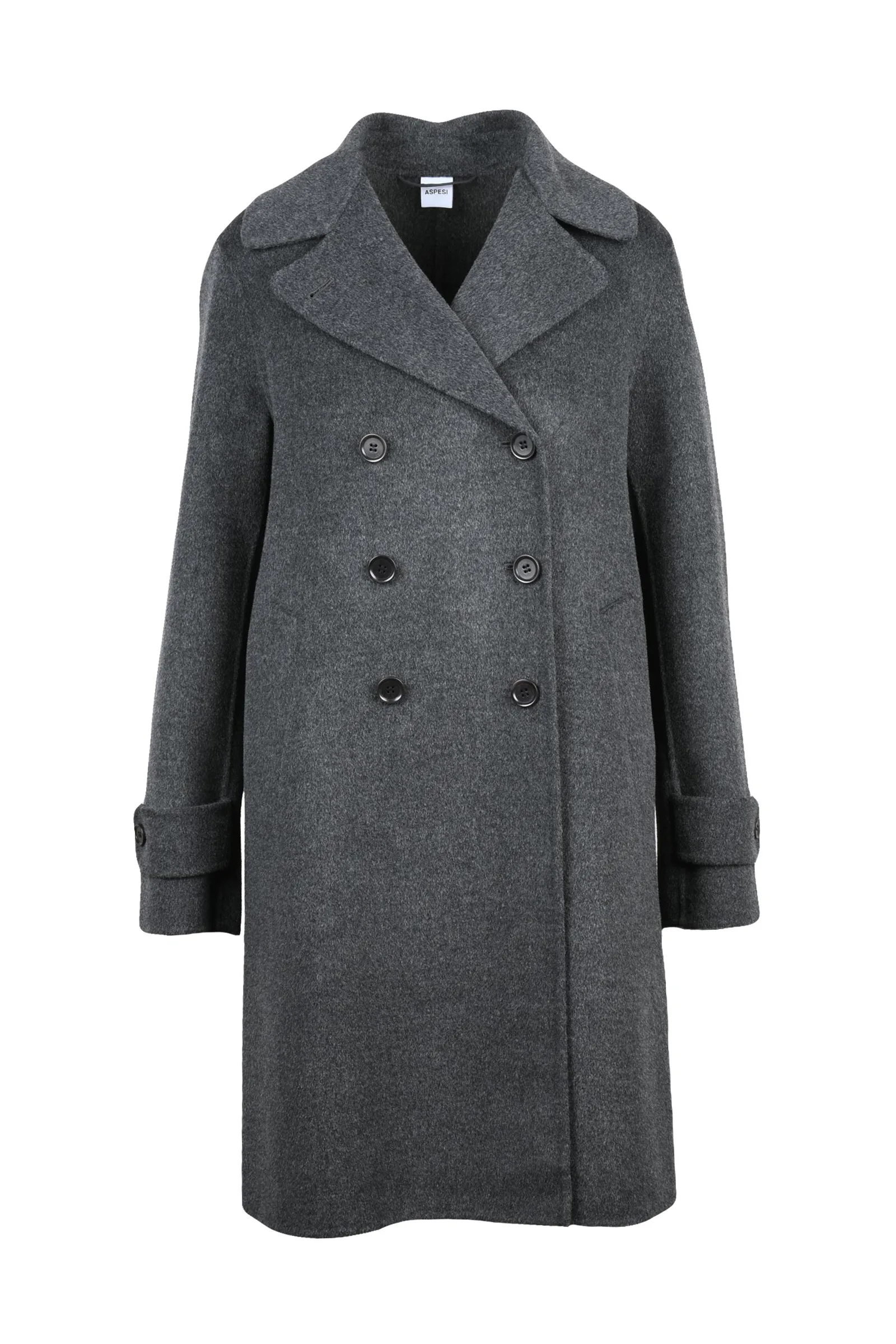 Cappotto Doppiopetto Grigio
