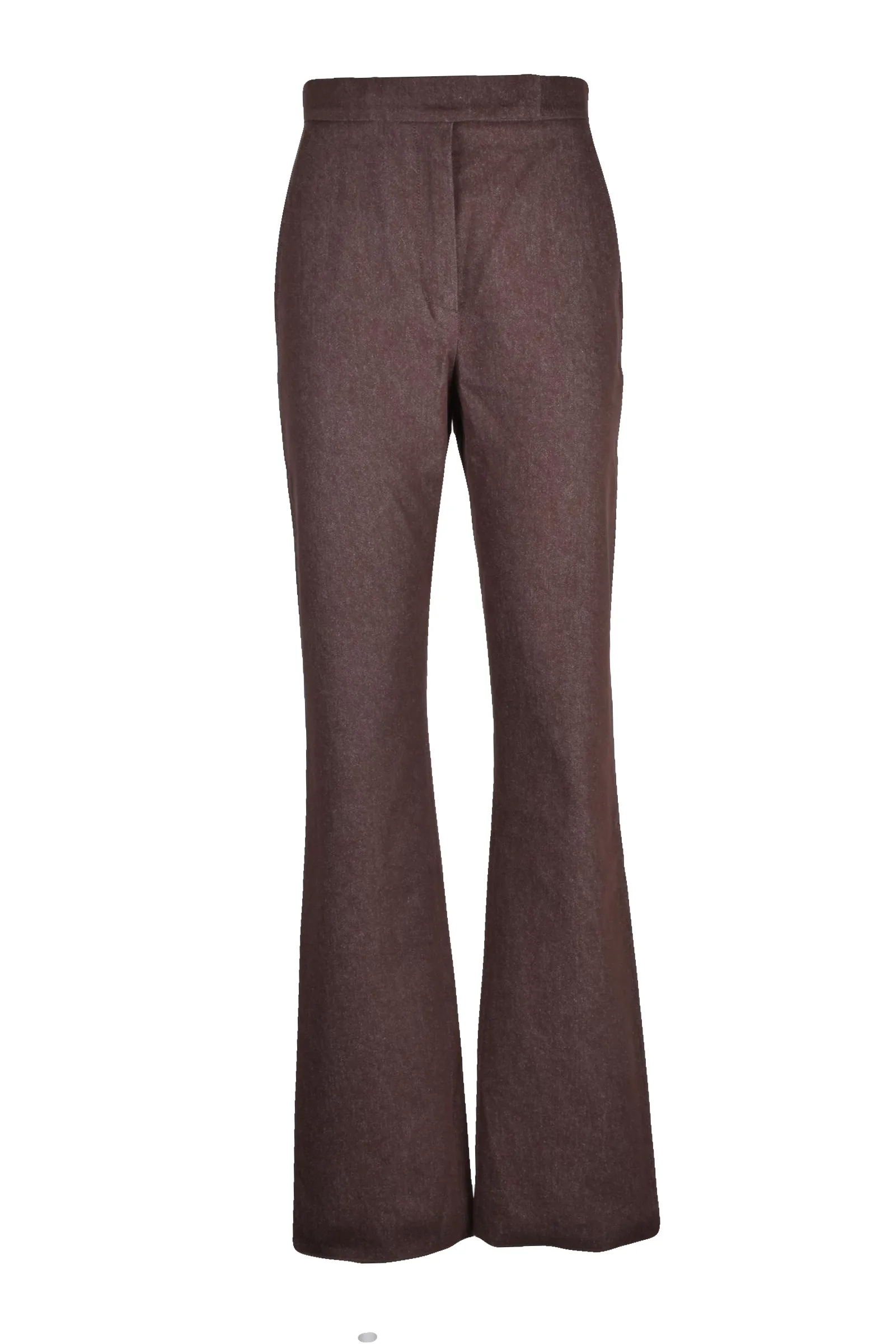 Max Mara Pantalone Svasato Marrone