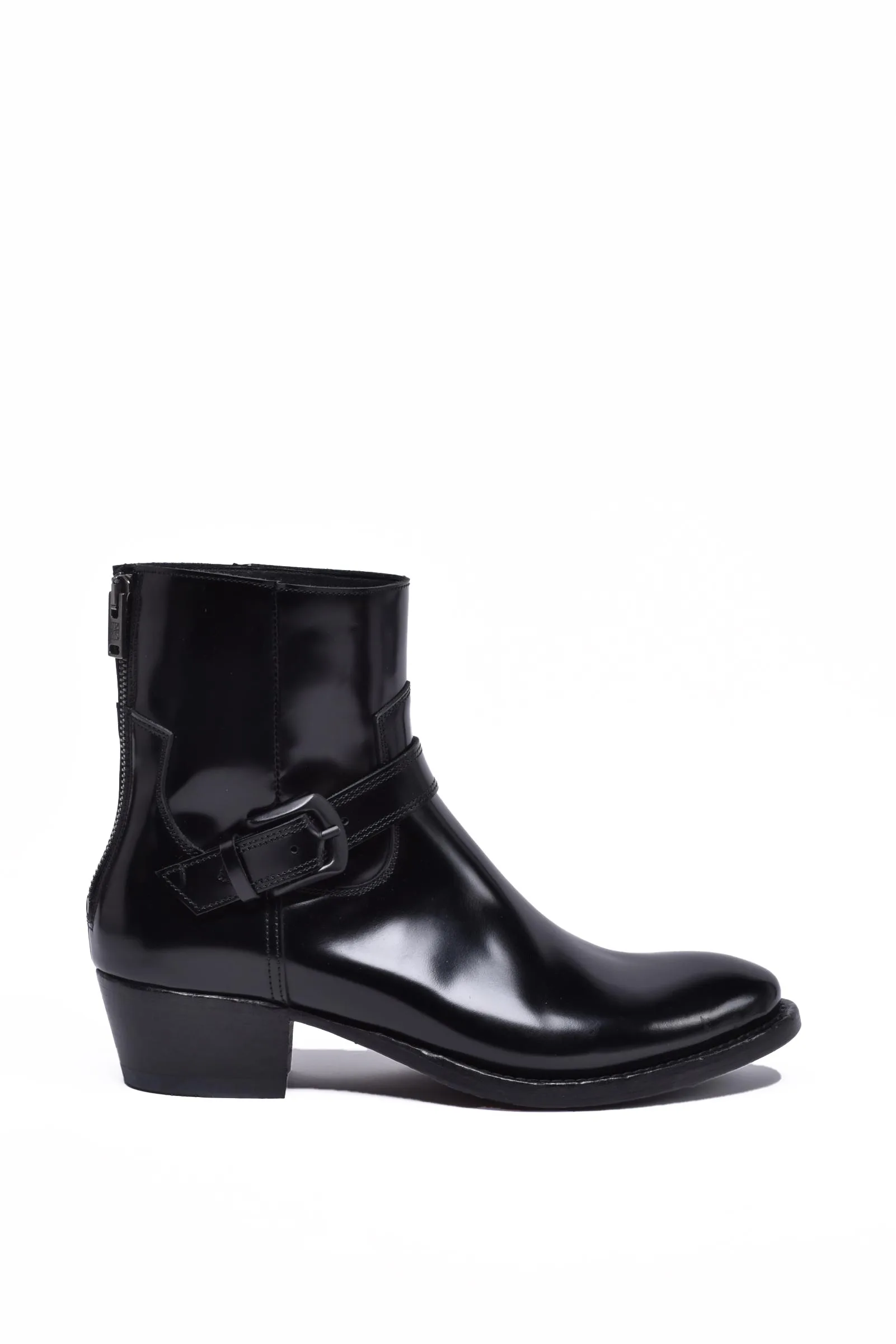 Stivaletto Spazzolato Nero