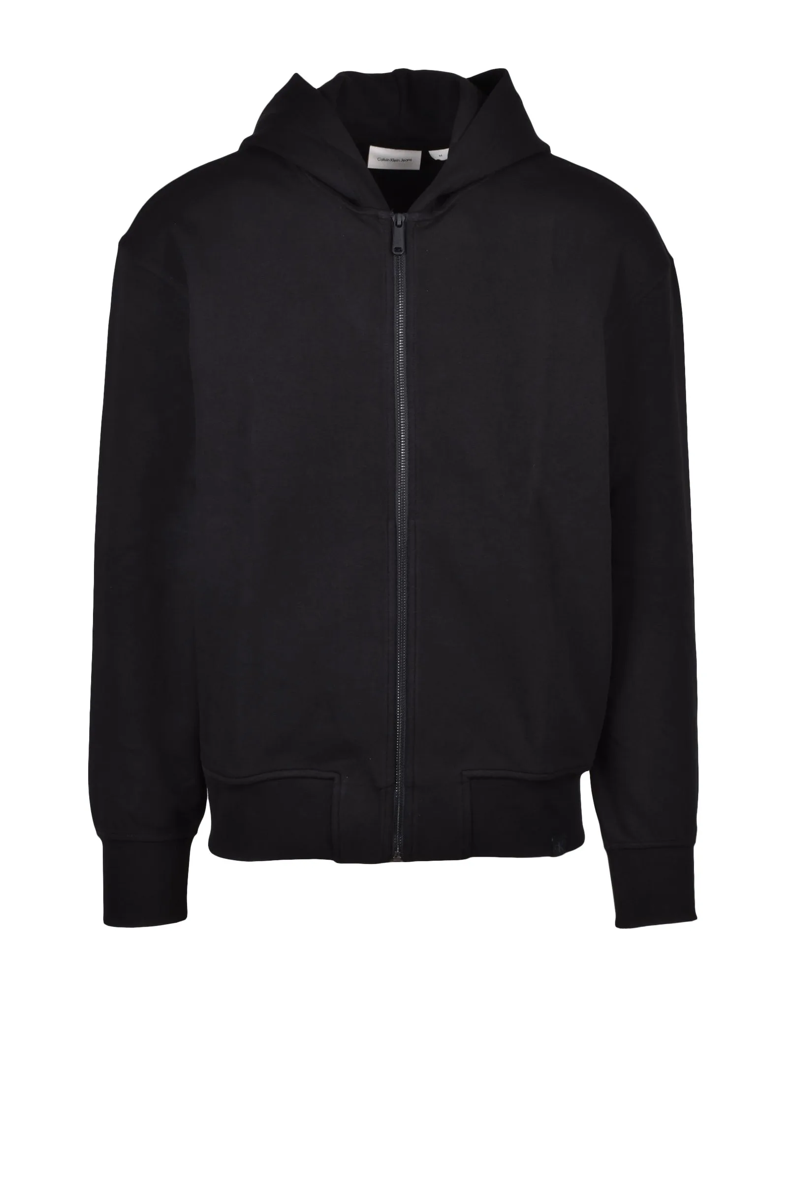 Felpa con Zip Nero