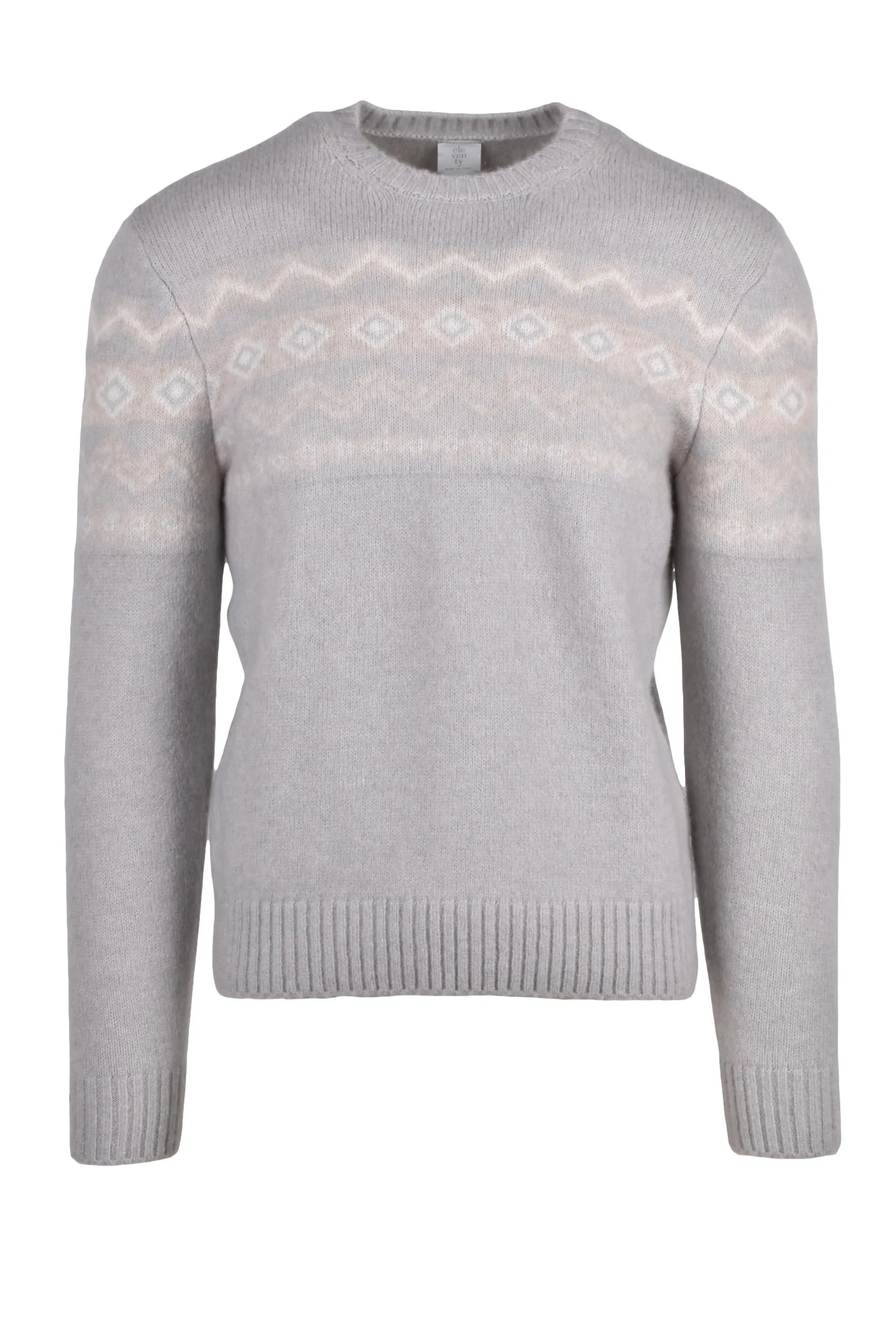 Maglione Girocollo Grigio