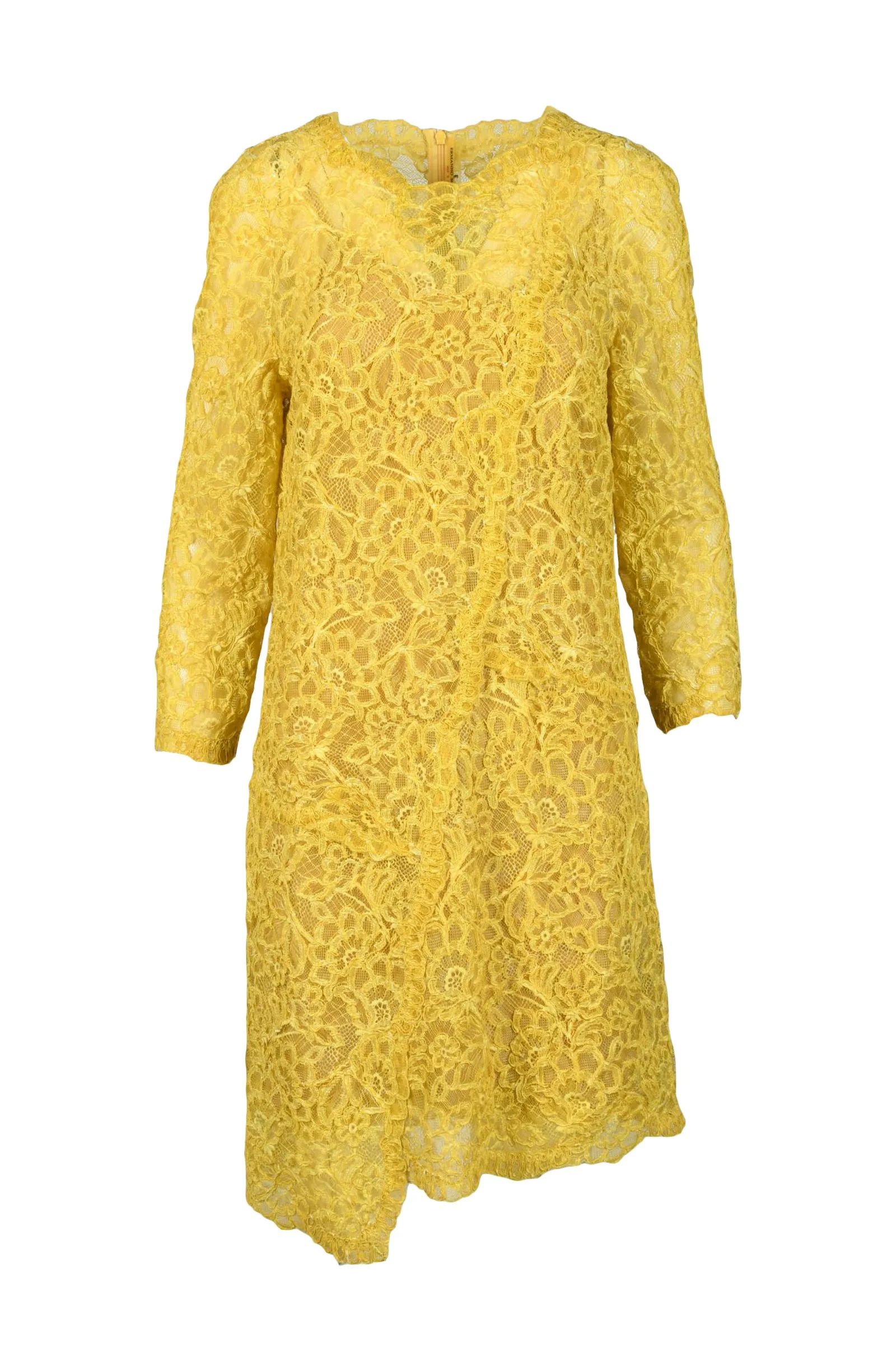 Abito in Pizzo Giallo