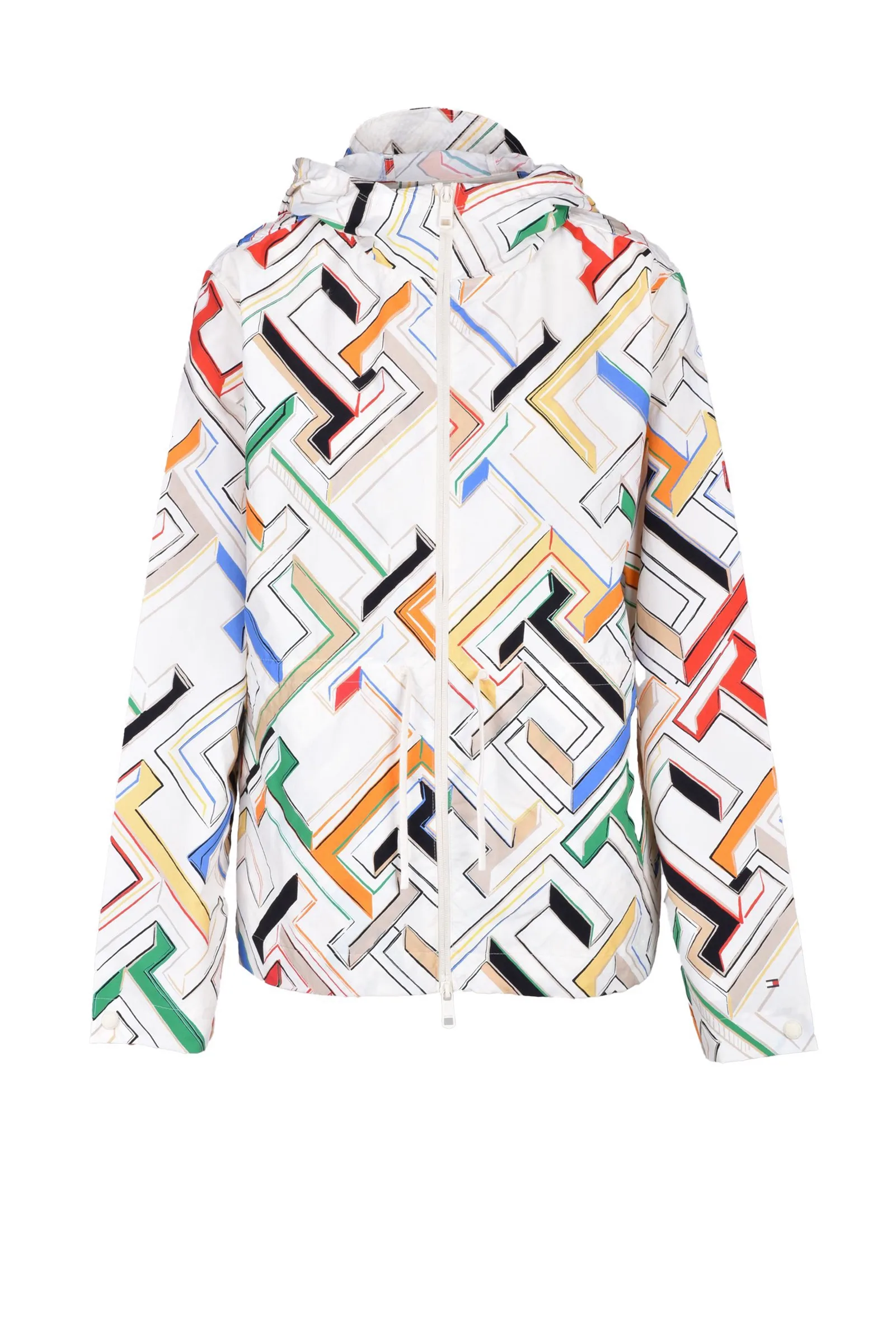 Giubbotto in Nylon Bianco