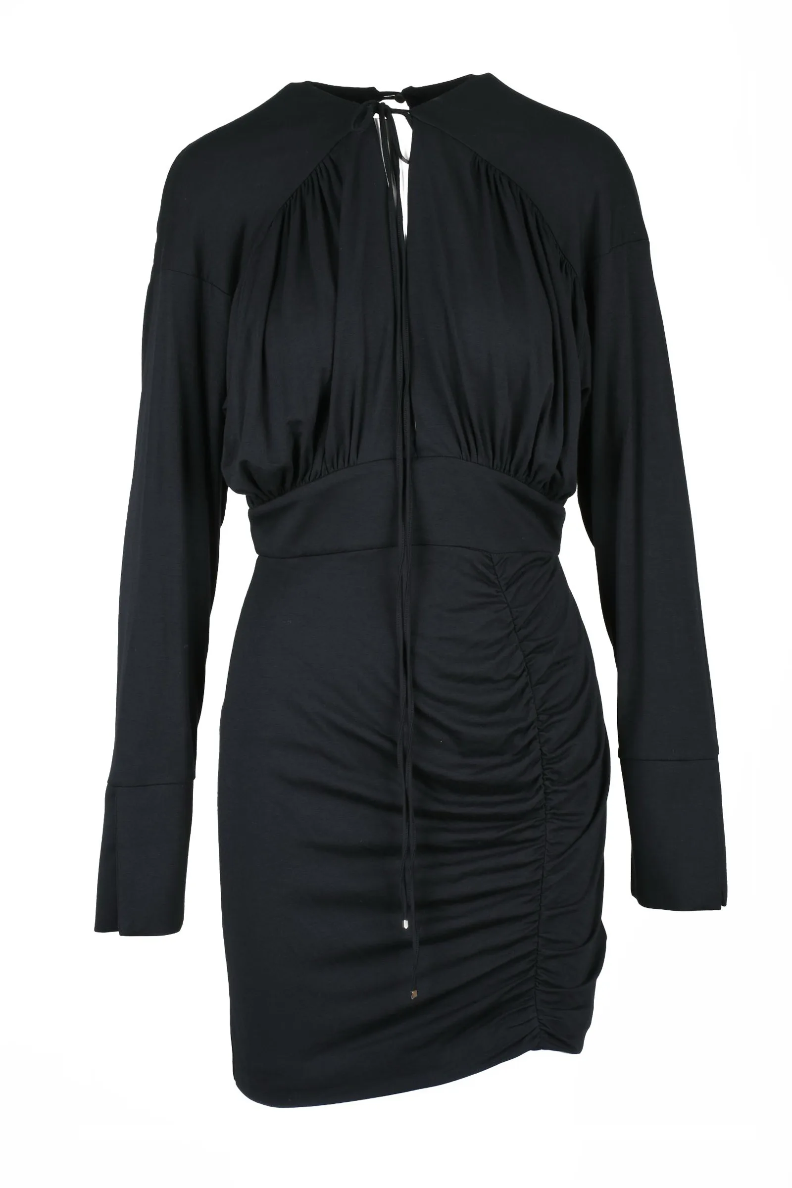 Abito in Jersey Nero