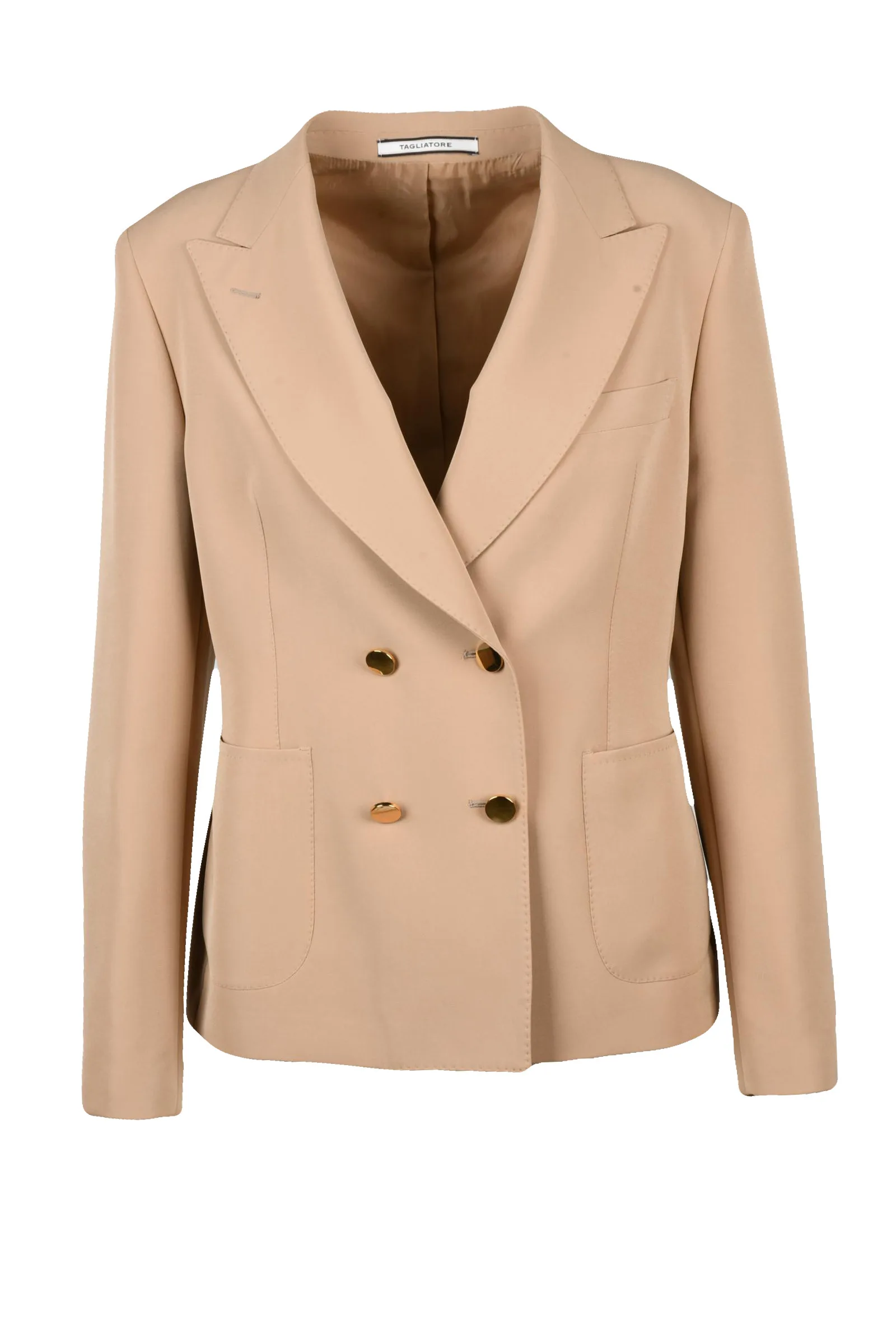 Giacca Doppiopetto Beige