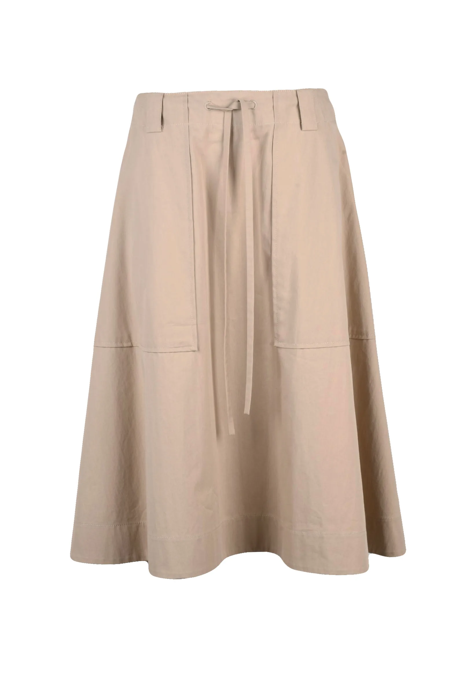 Gonna Longuette Beige