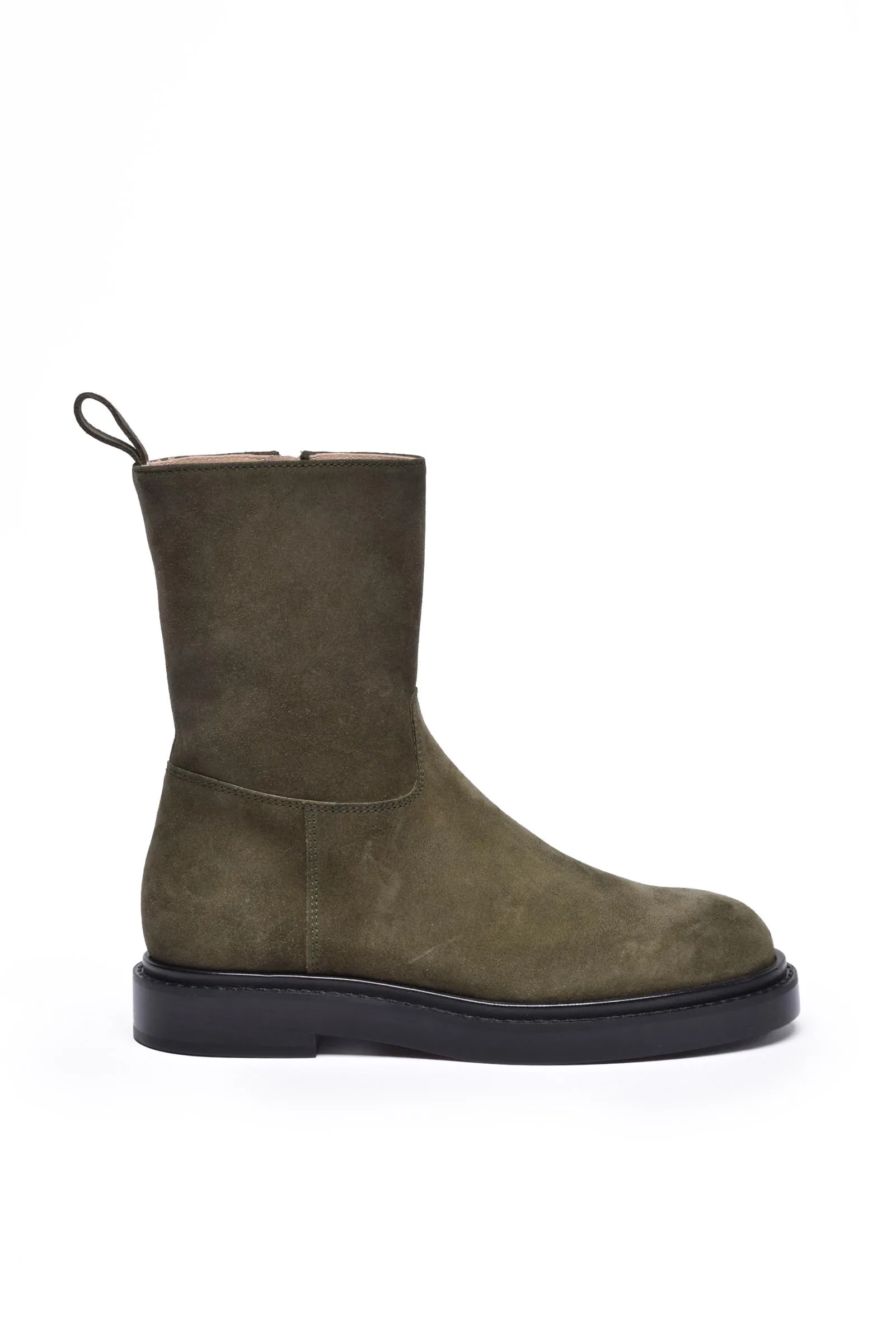 Stivaletto in Suede Verde
