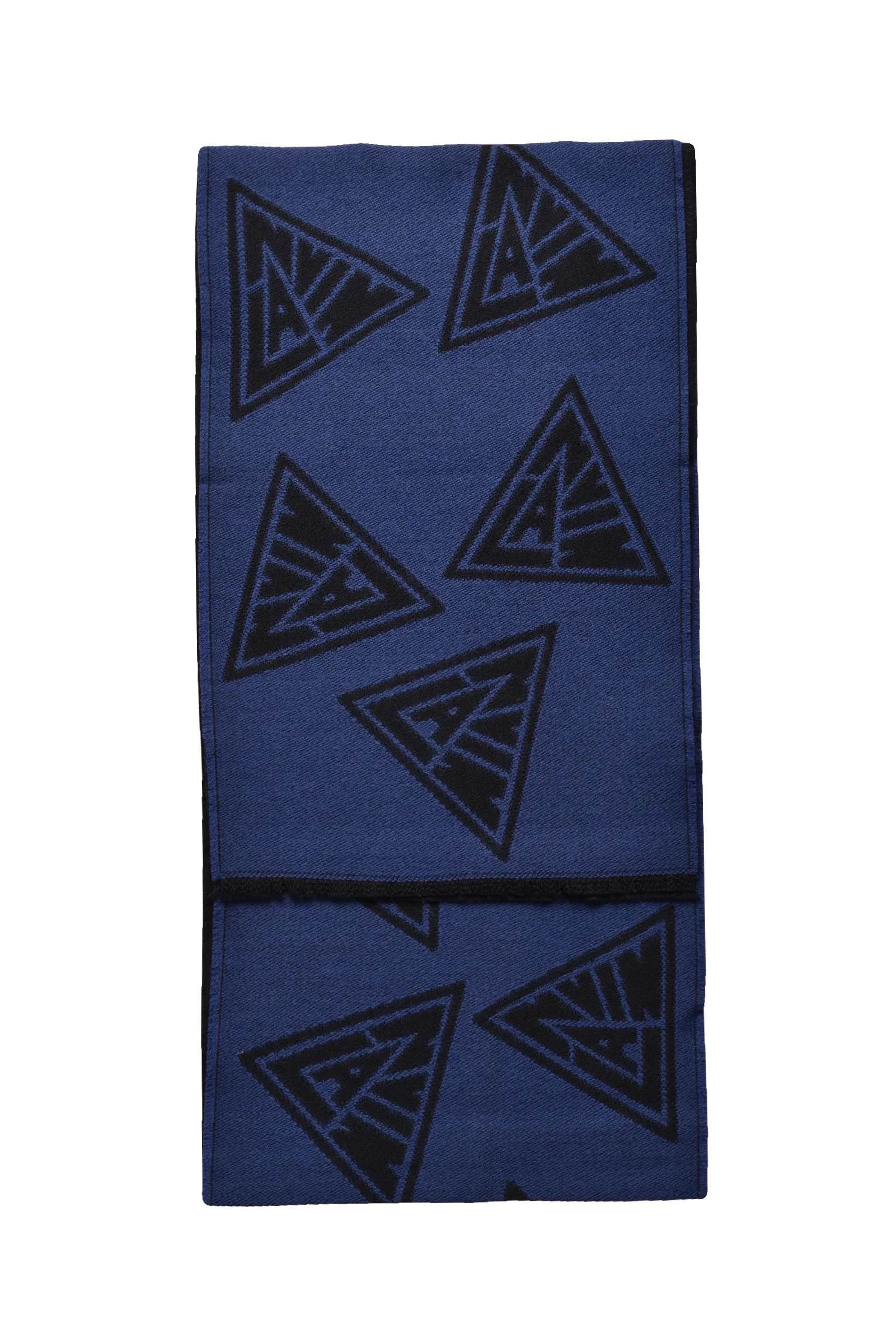 Blauwe sjaal
