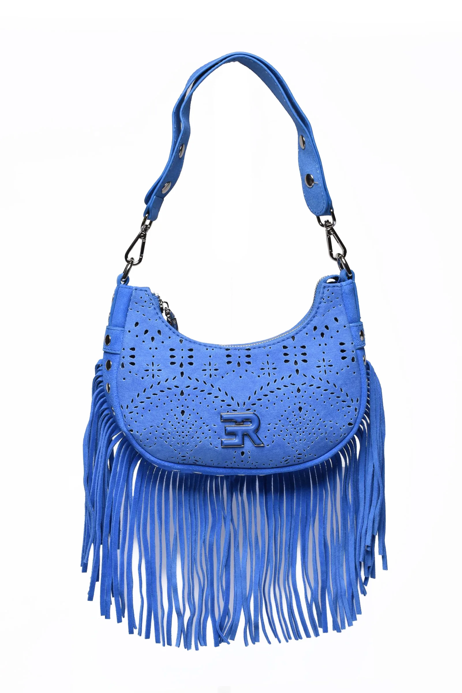 Tracolla Hobo Blu