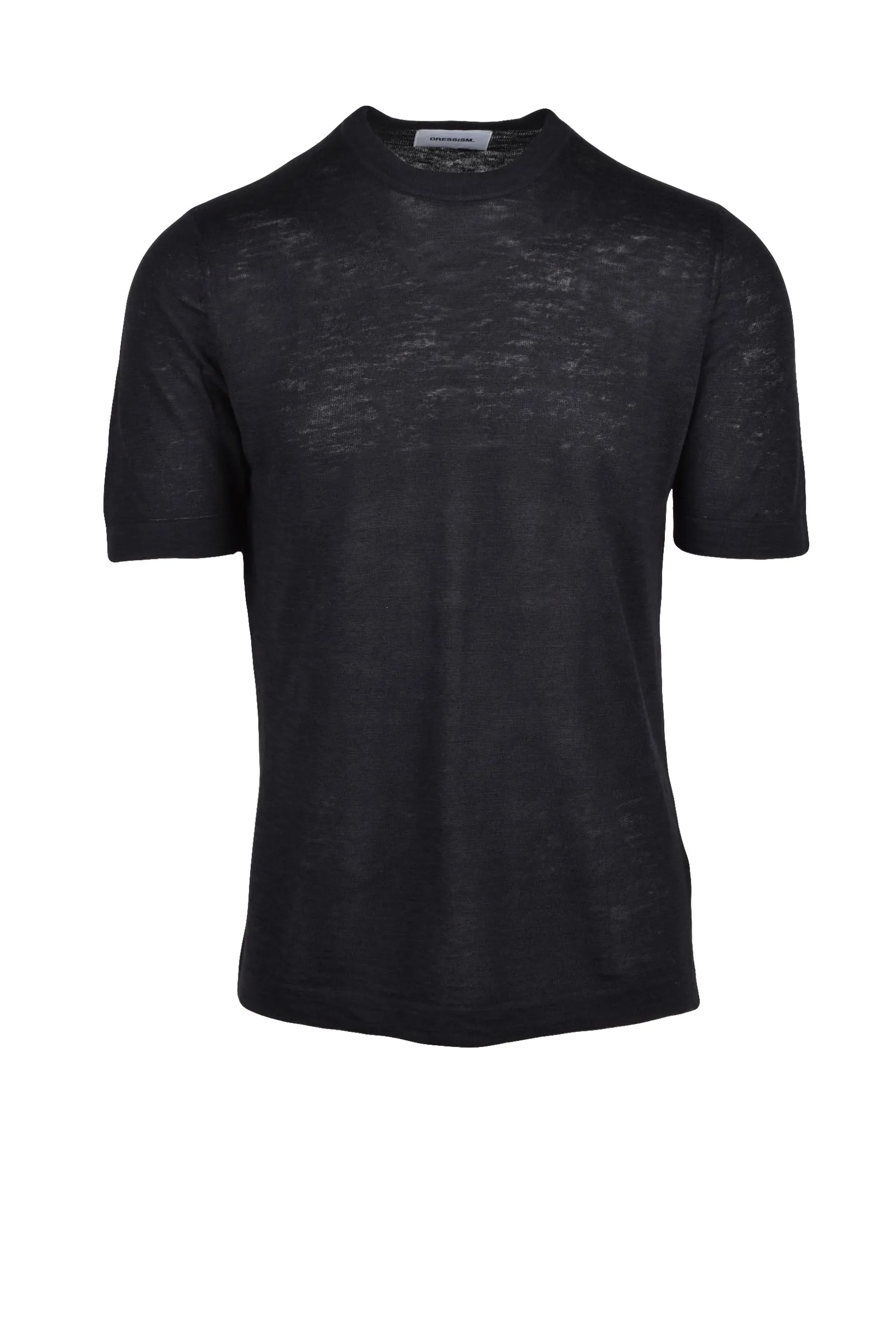 Dressism T-Shirt in Maglia Nero